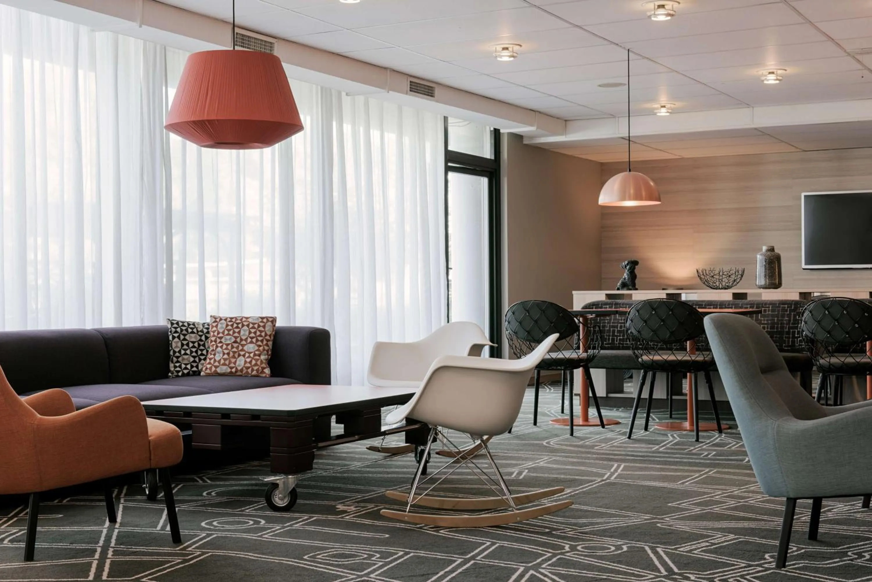 Lobby or reception in Scandic Segevång