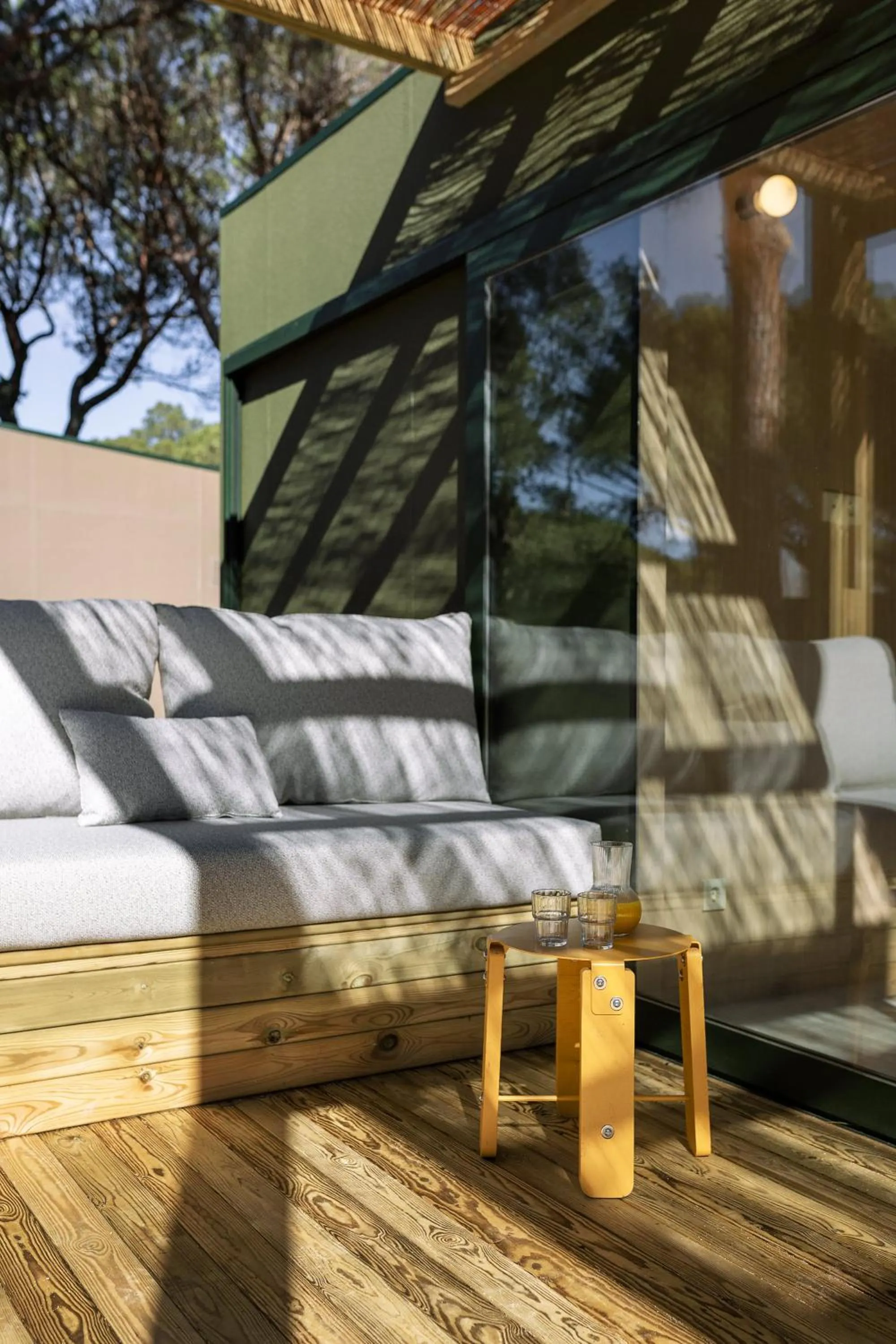 Balcony/Terrace in wecamp Pirineos