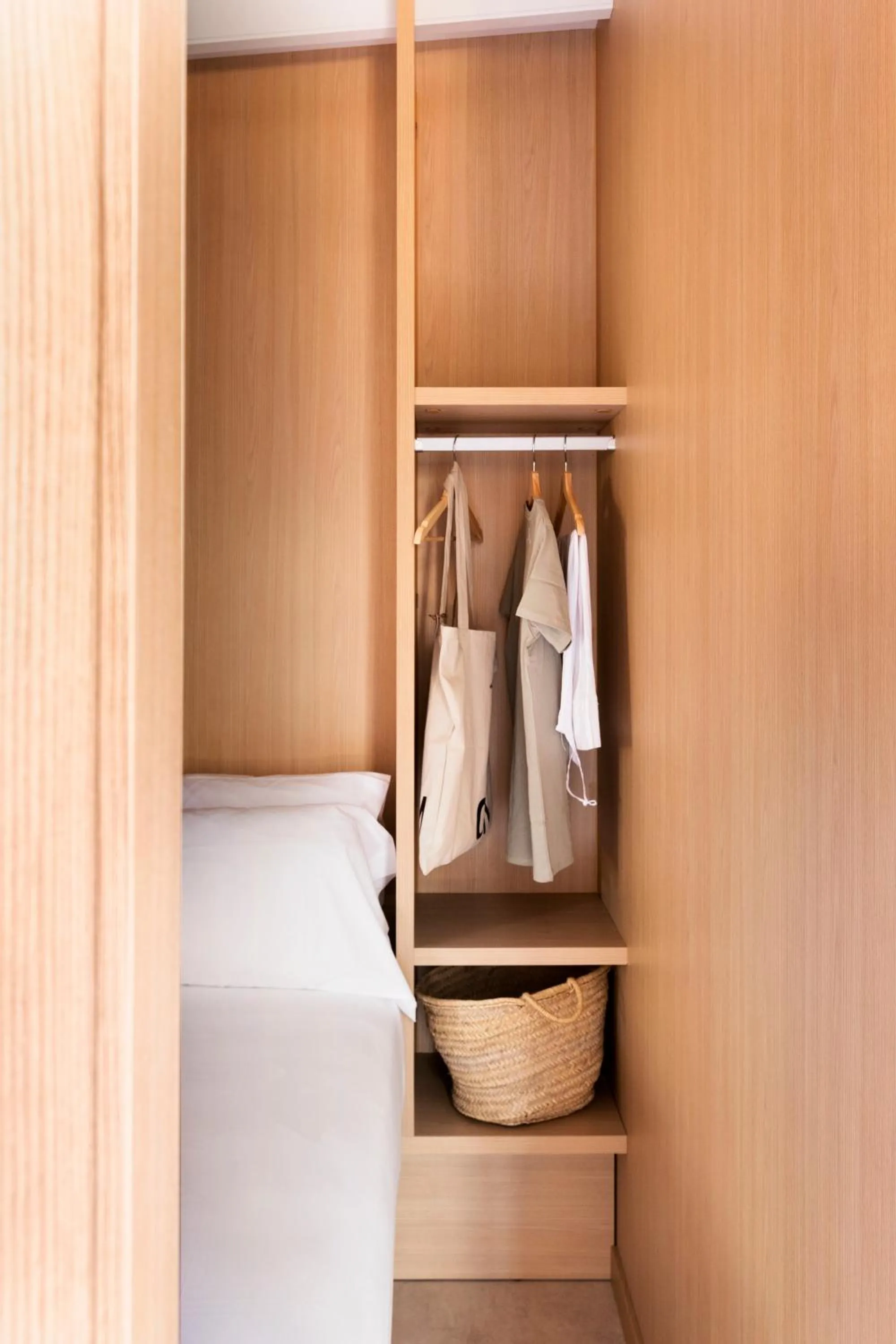 Bed in wecamp Pirineos