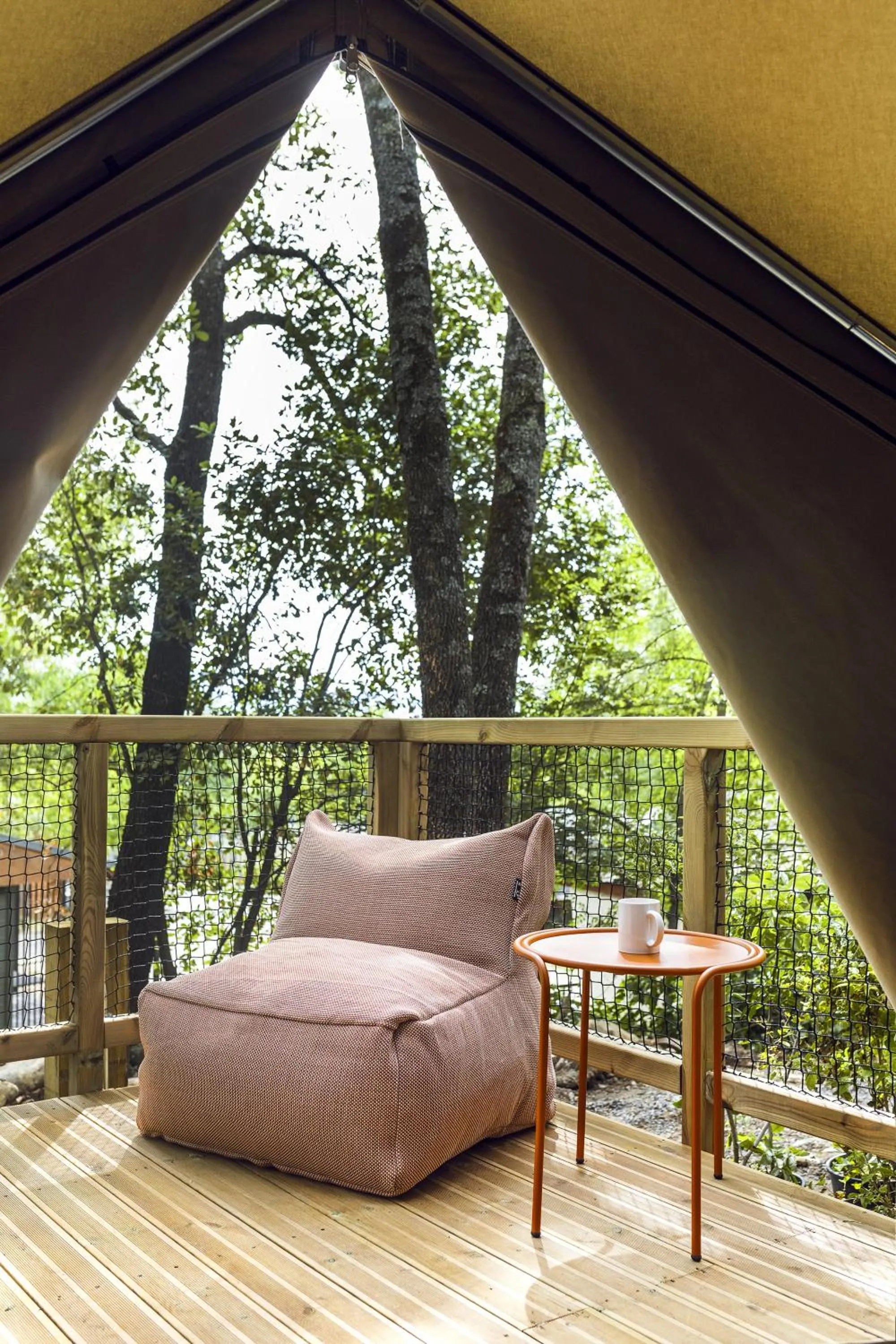 Balcony/Terrace in wecamp Pirineos