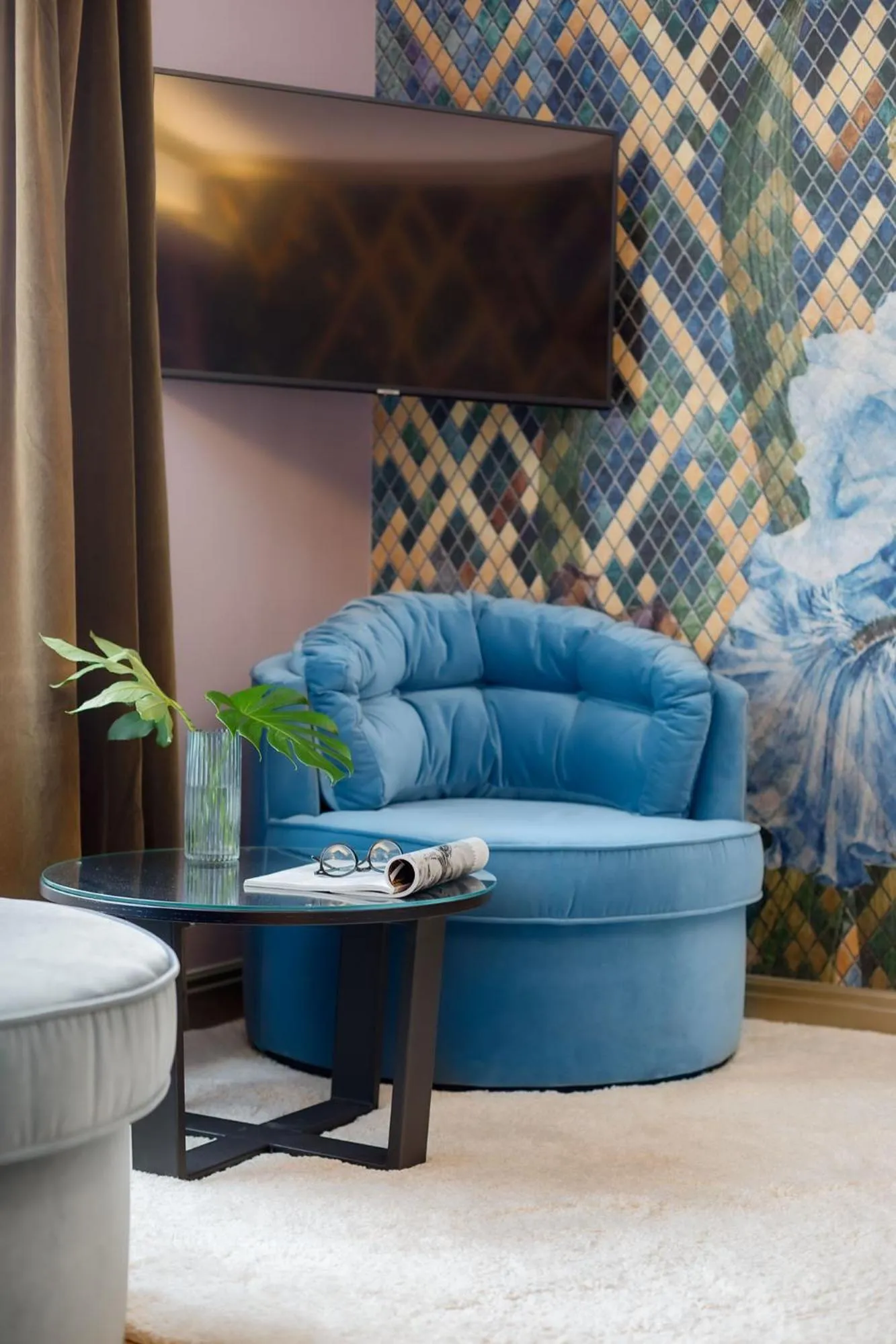 Seating area in VISIONAPARTMENTS Albertstrasse - contactless check-in