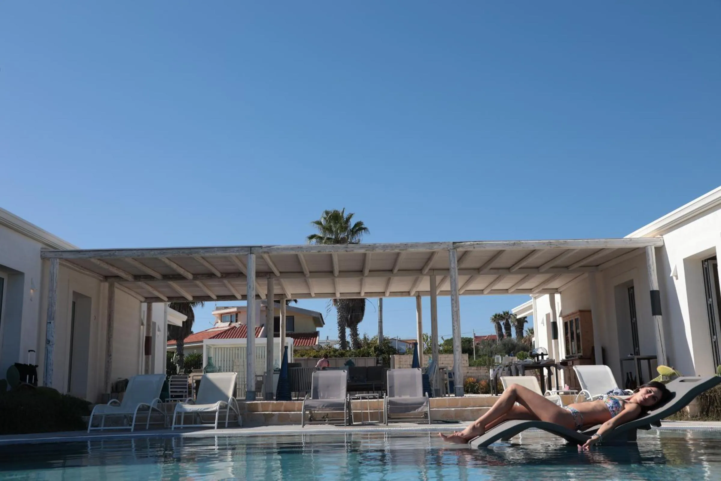 Pool view in CORALLI DEL PLEMMIRIO