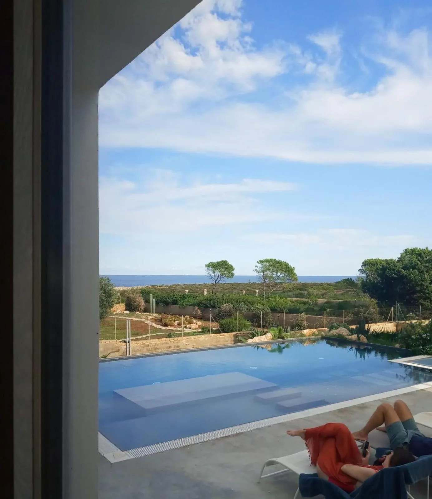 Pool view in CORALLI DEL PLEMMIRIO