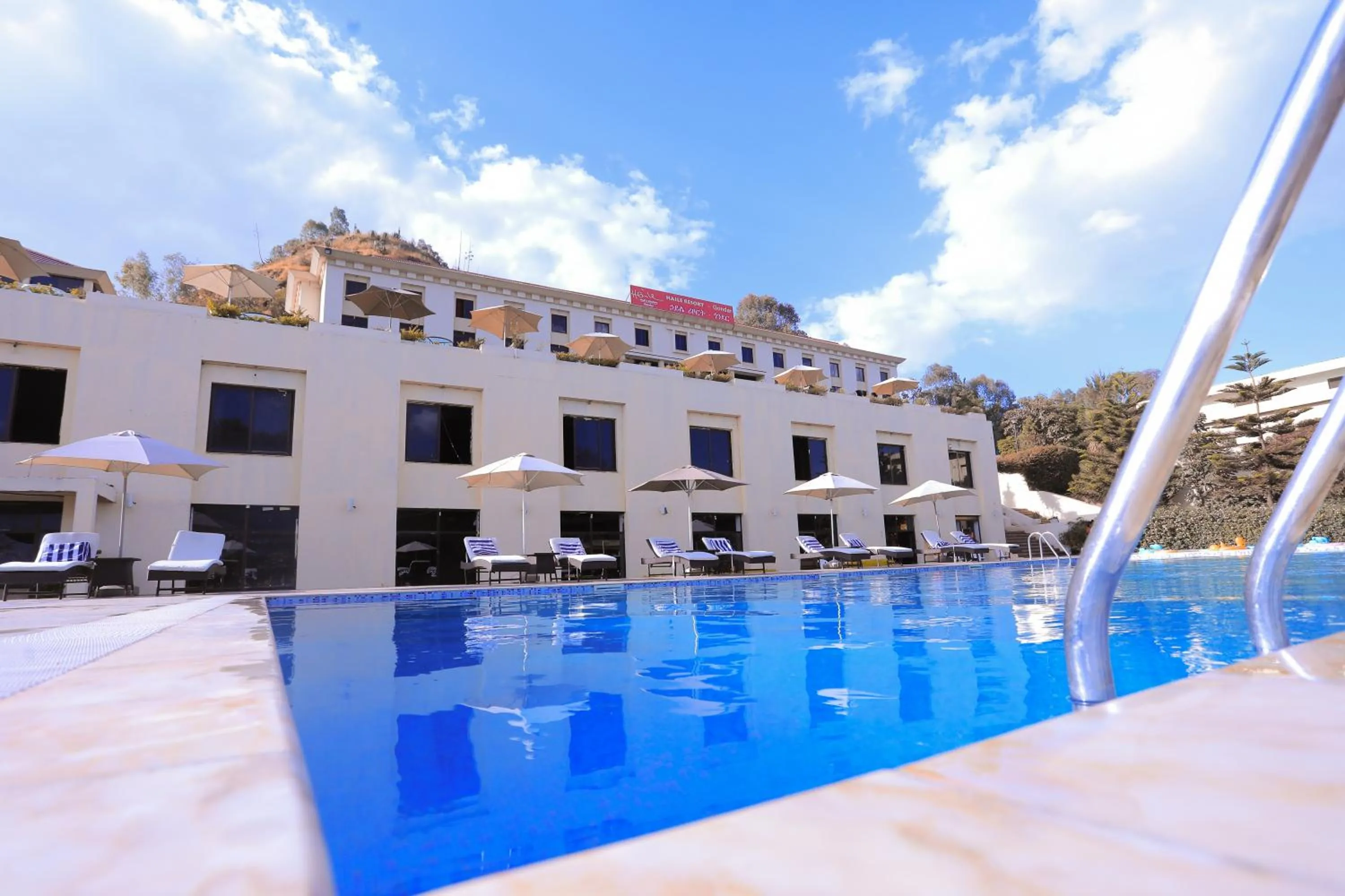 Swimming pool in Haile Resort-Gondar
