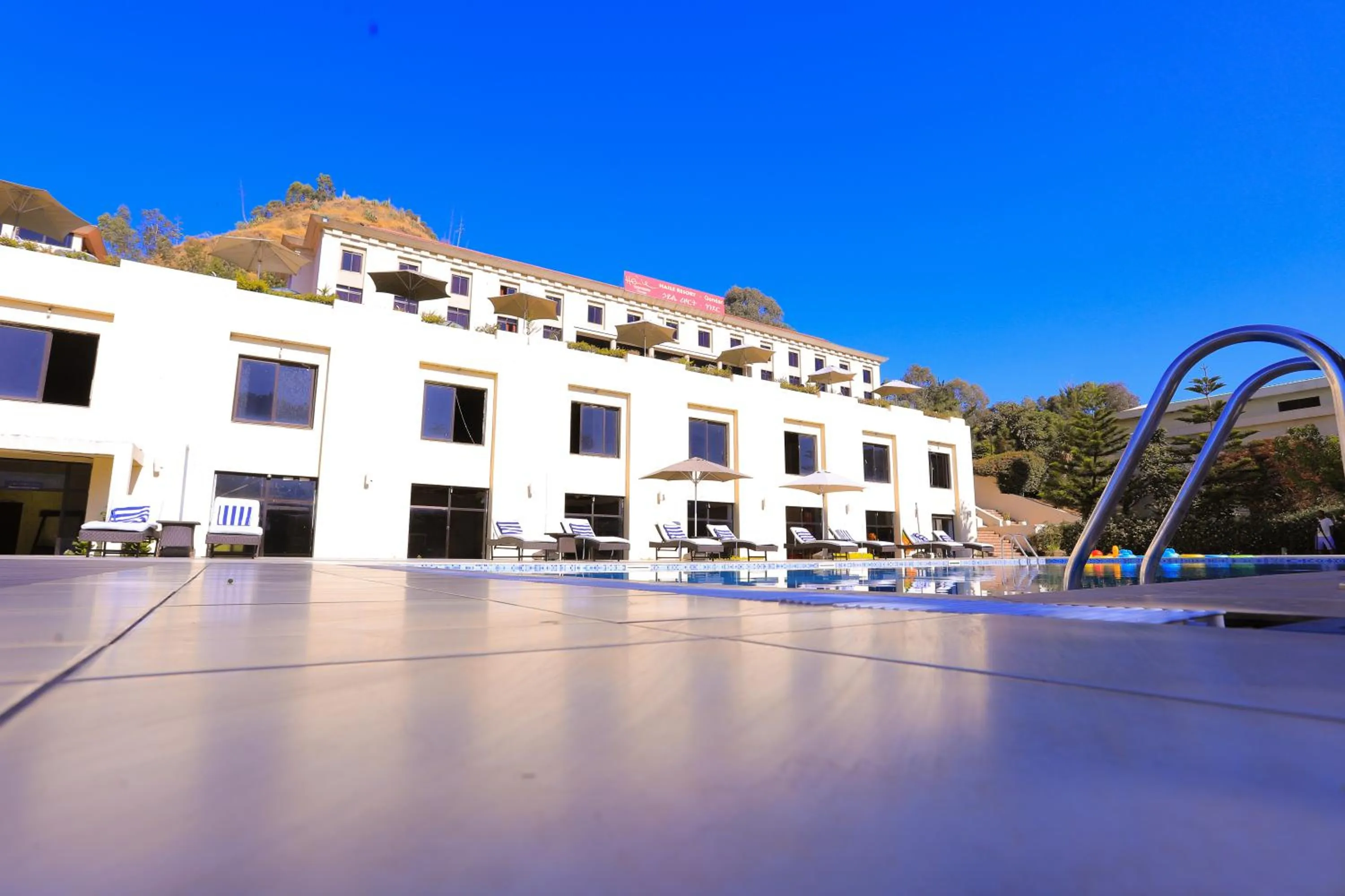 Swimming pool in Haile Resort-Gondar