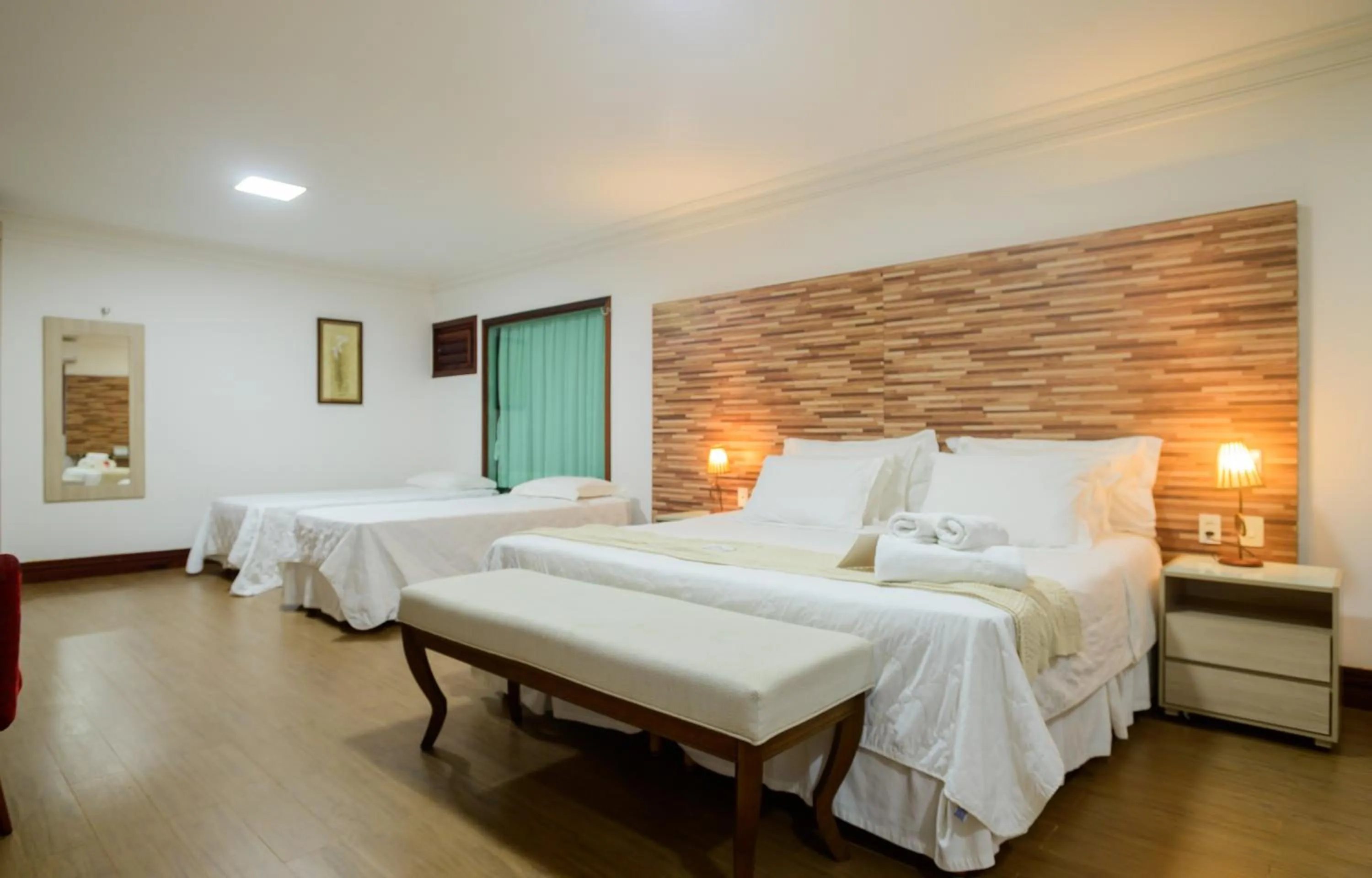 Bed in Hotel Vale das Nuvens