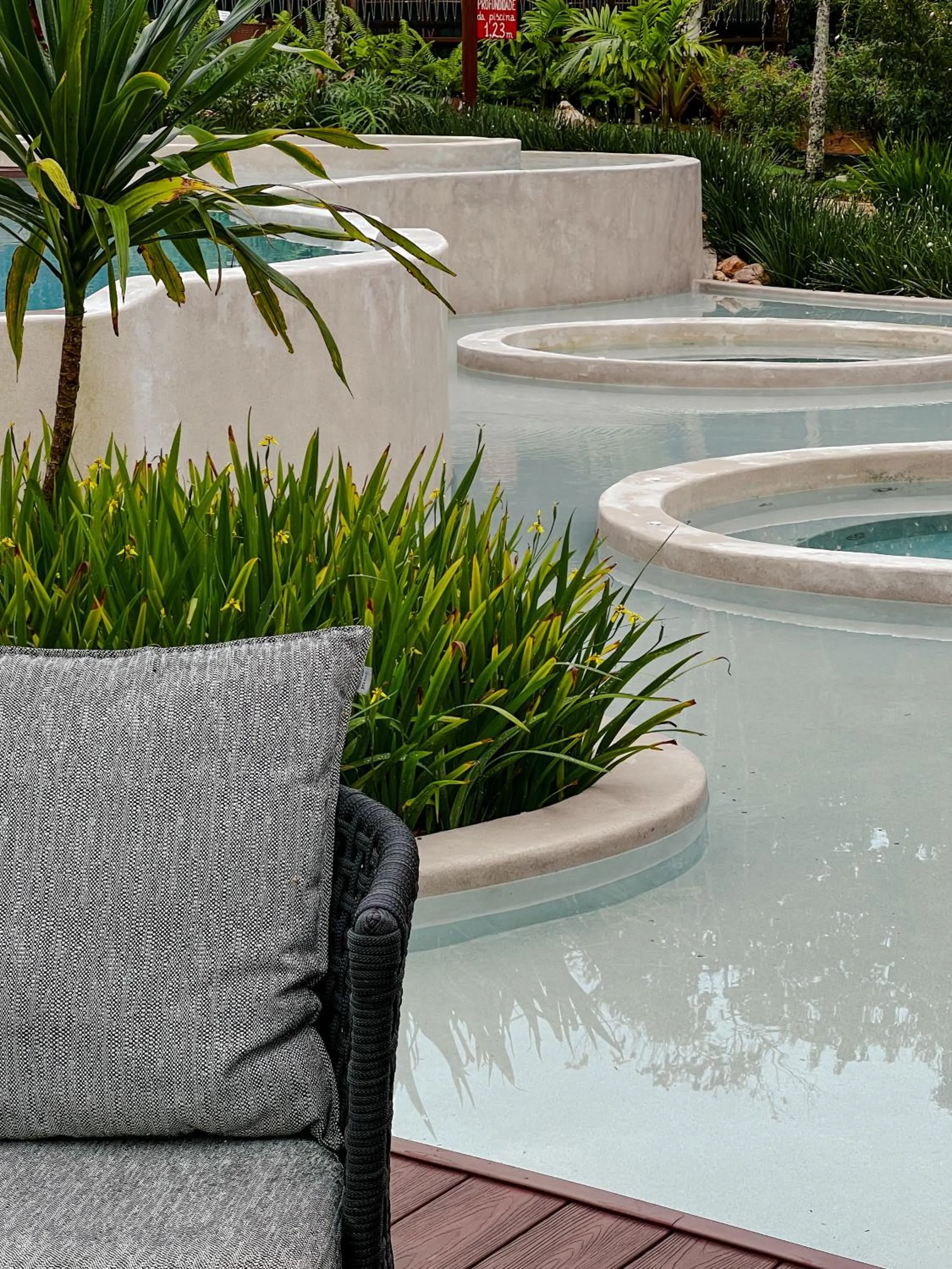 Swimming pool in Hotel Vale das Nuvens