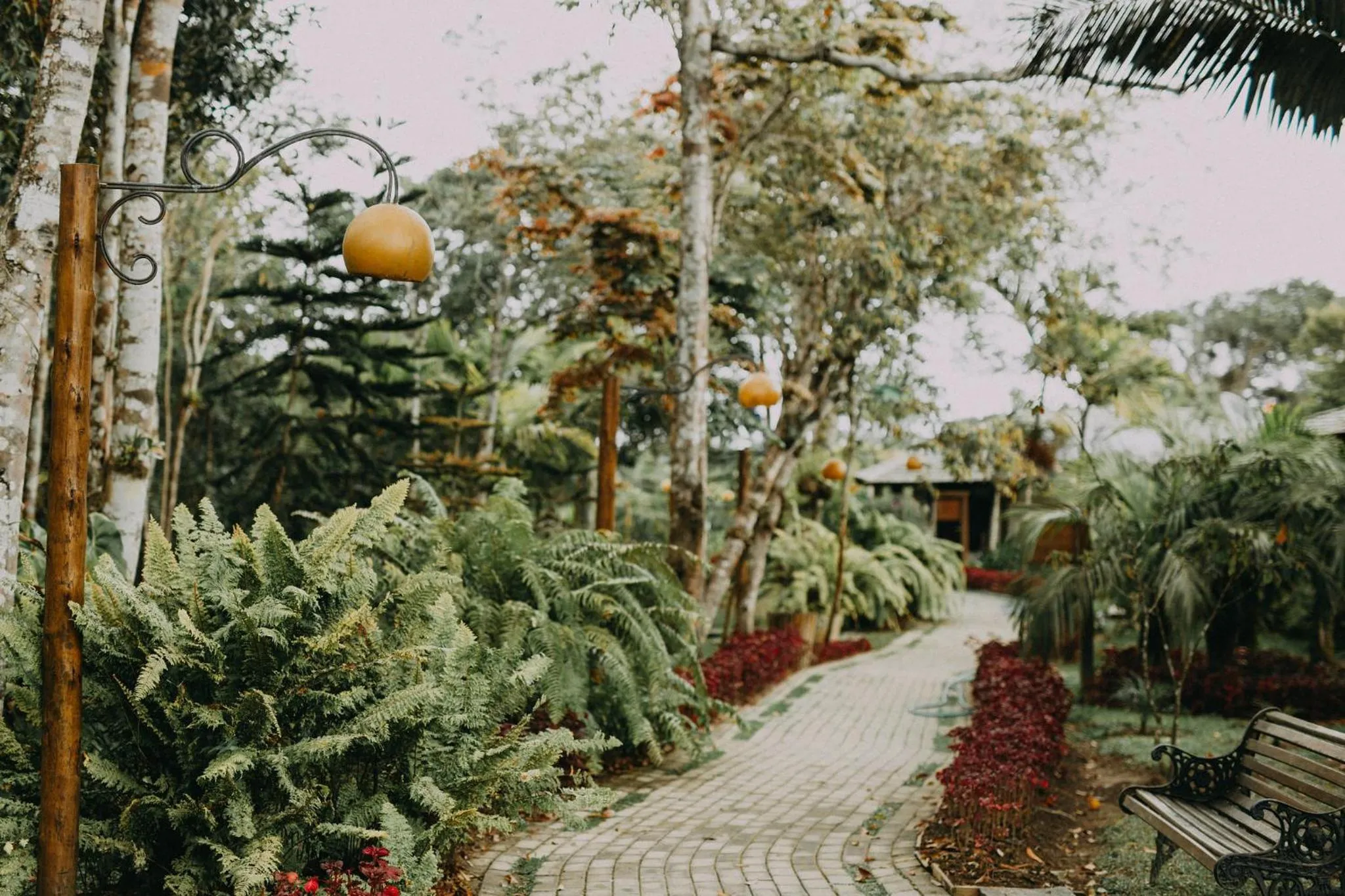 Garden in Hotel Vale das Nuvens