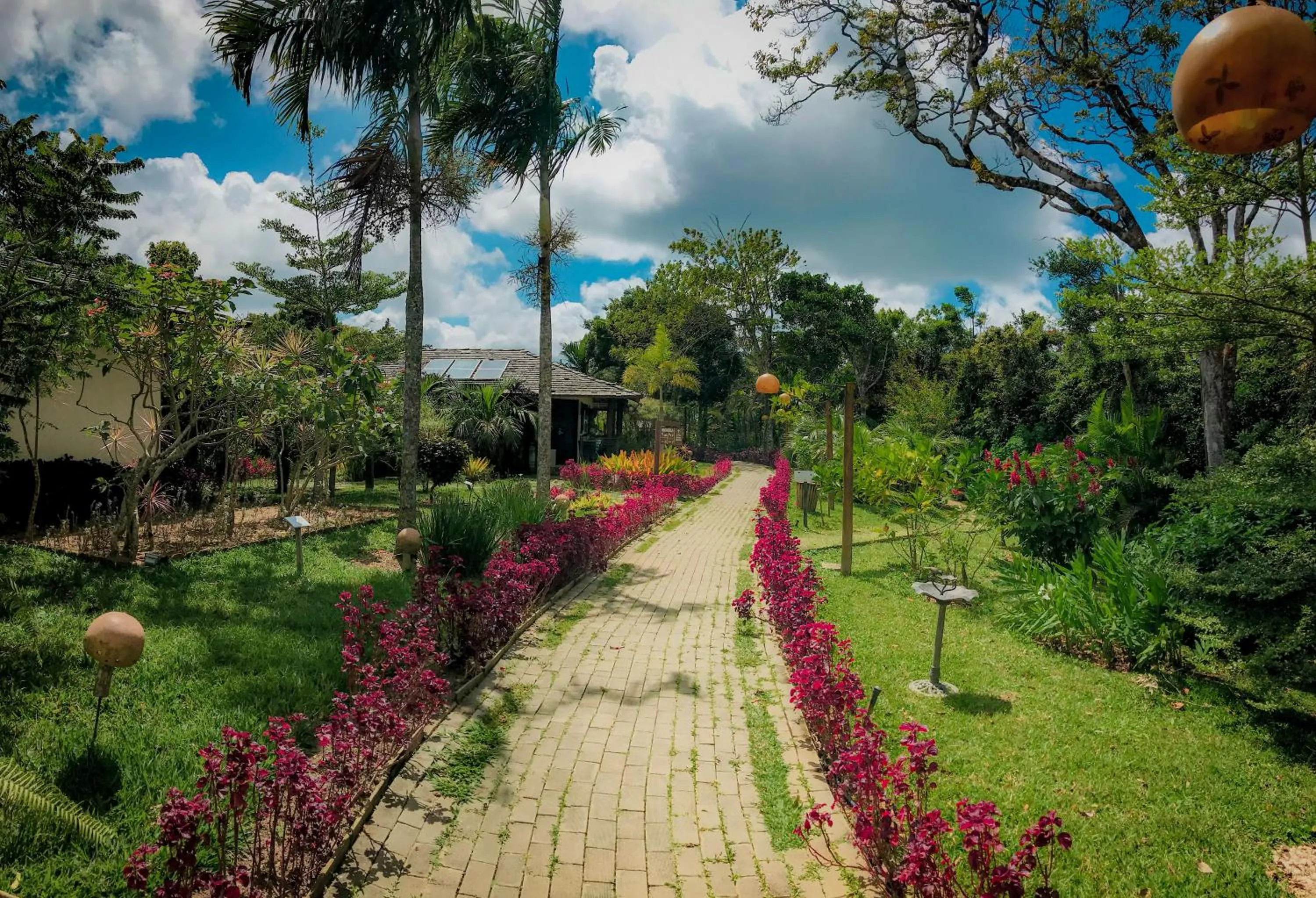 Garden in Hotel Vale das Nuvens