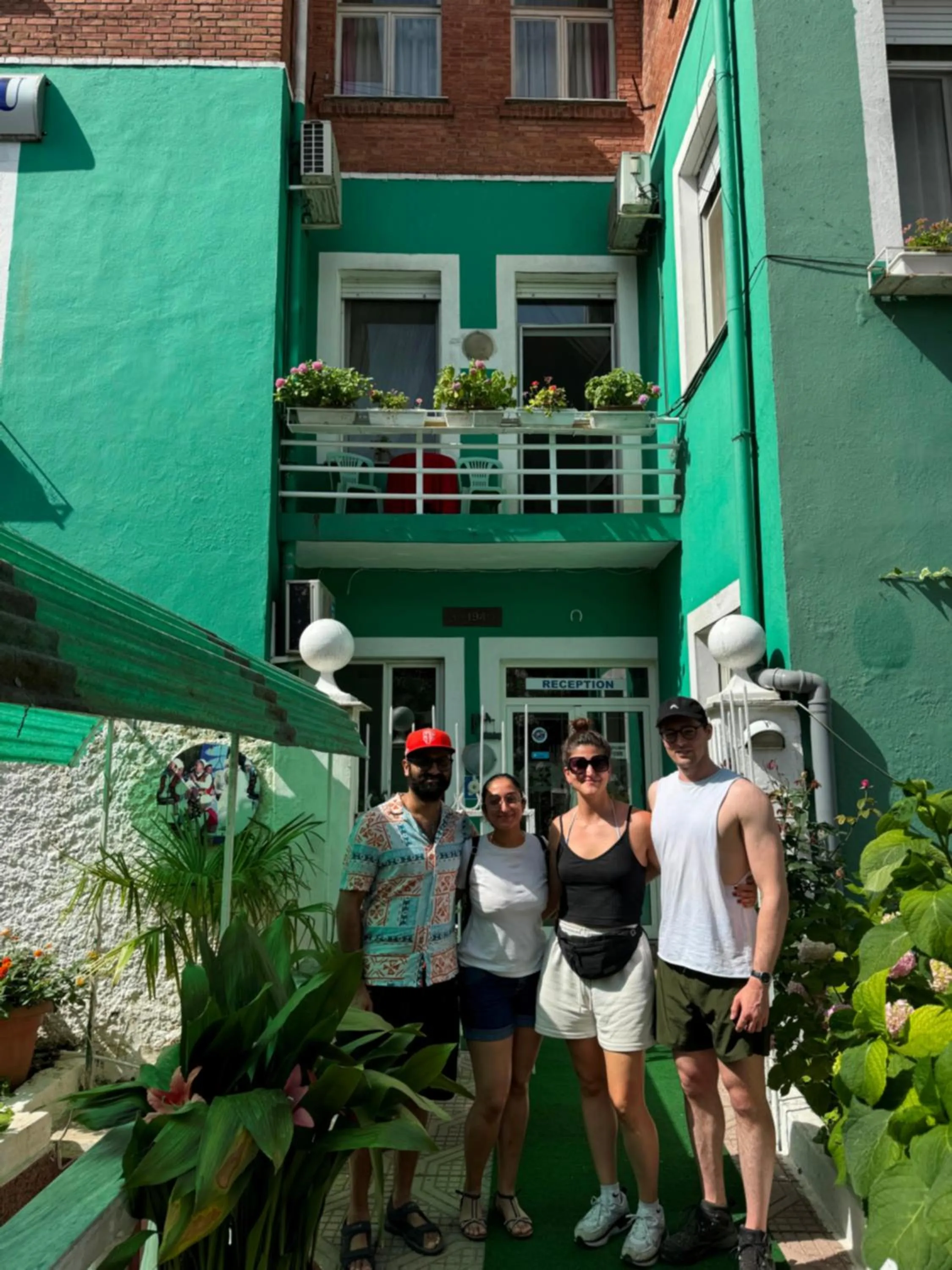 group of guests in Hotel Kaduku