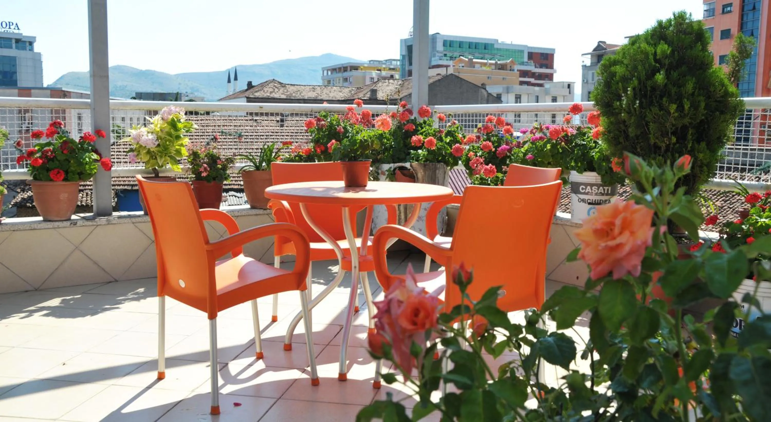Patio in Hotel Kaduku