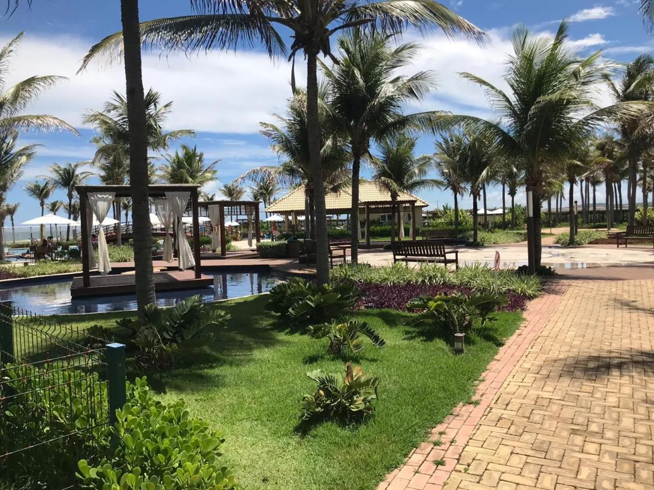 Garden in Golf Ville Resorts Suites