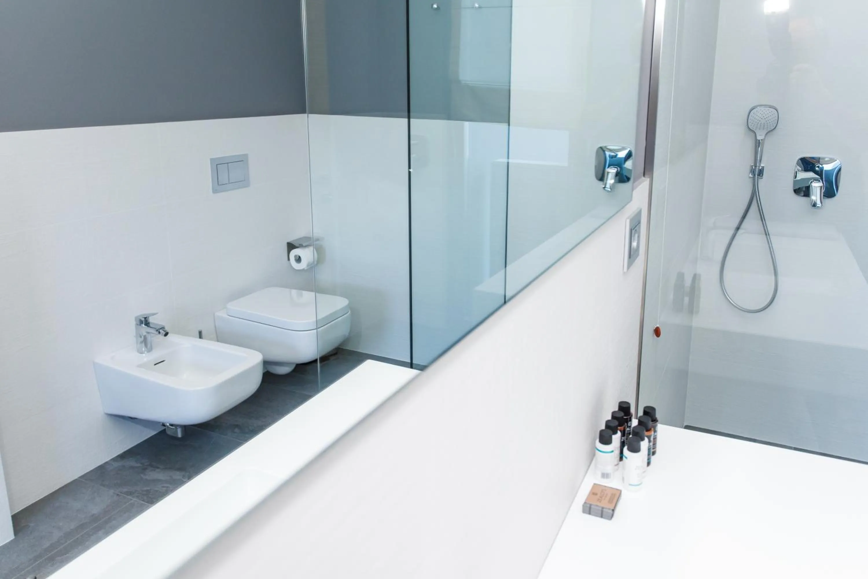 Shower in Buzë Boutique Hotel