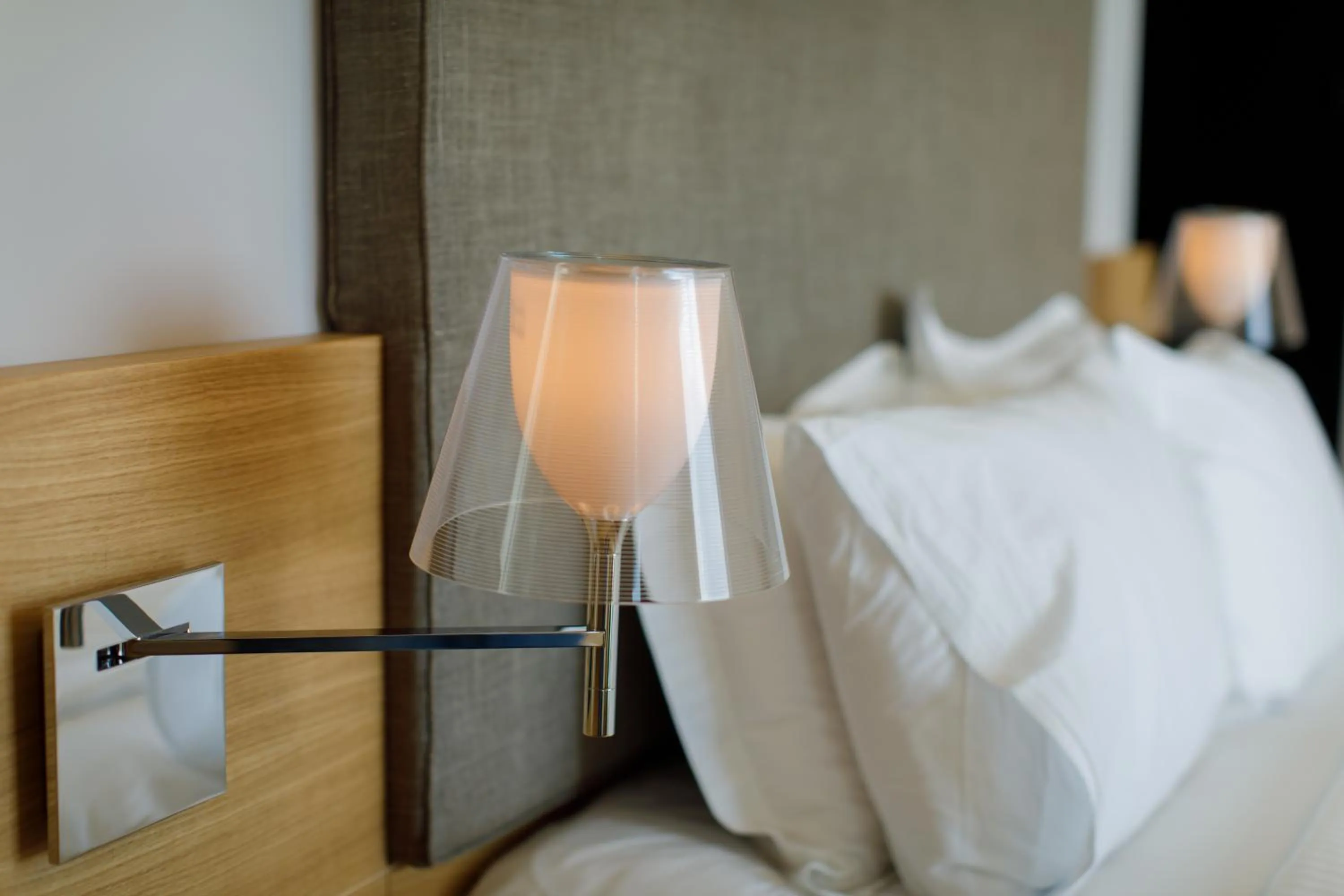 Bed in Buzë Boutique Hotel