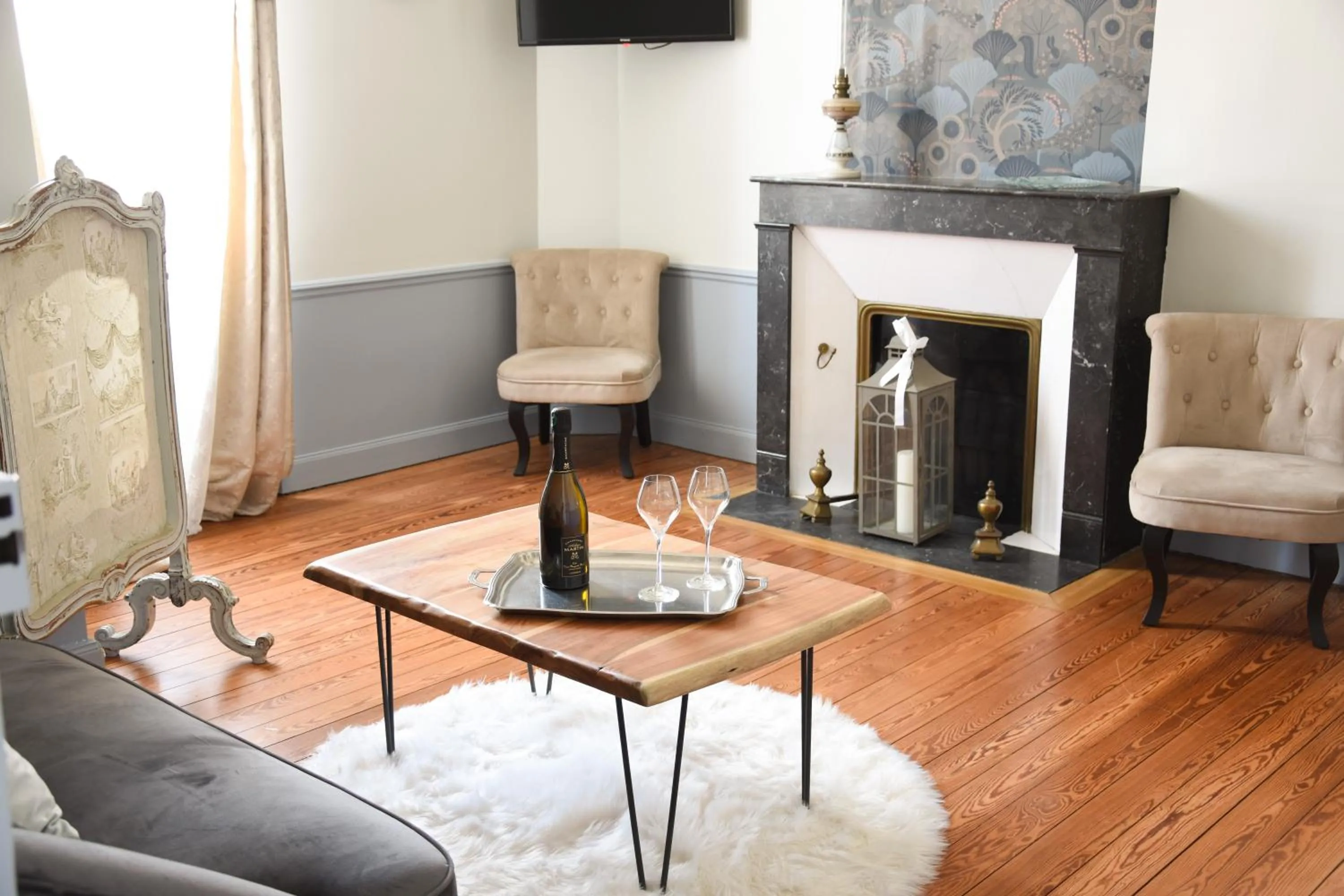 Living room in Champagne Philippe Martin