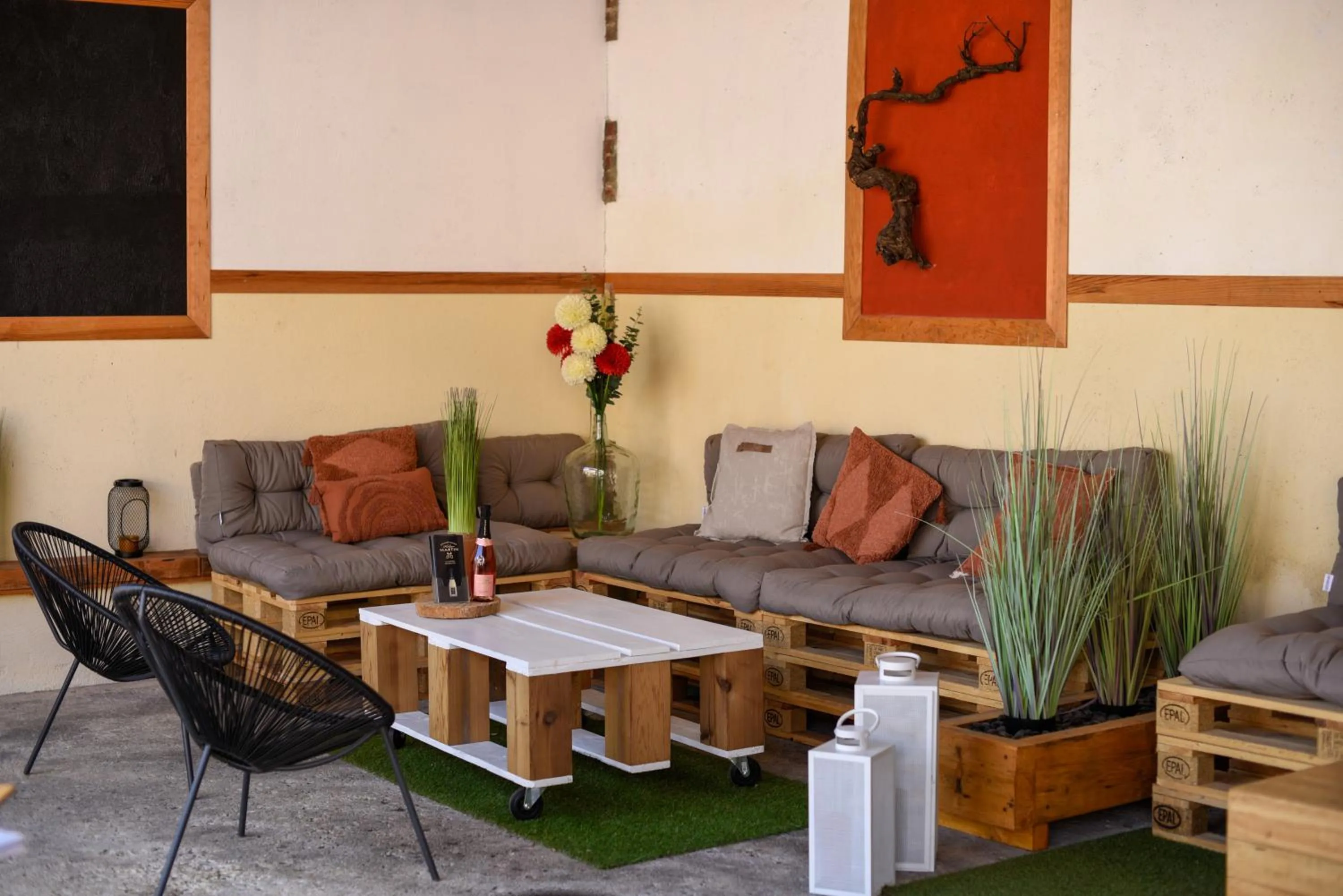 Patio in Champagne Philippe Martin