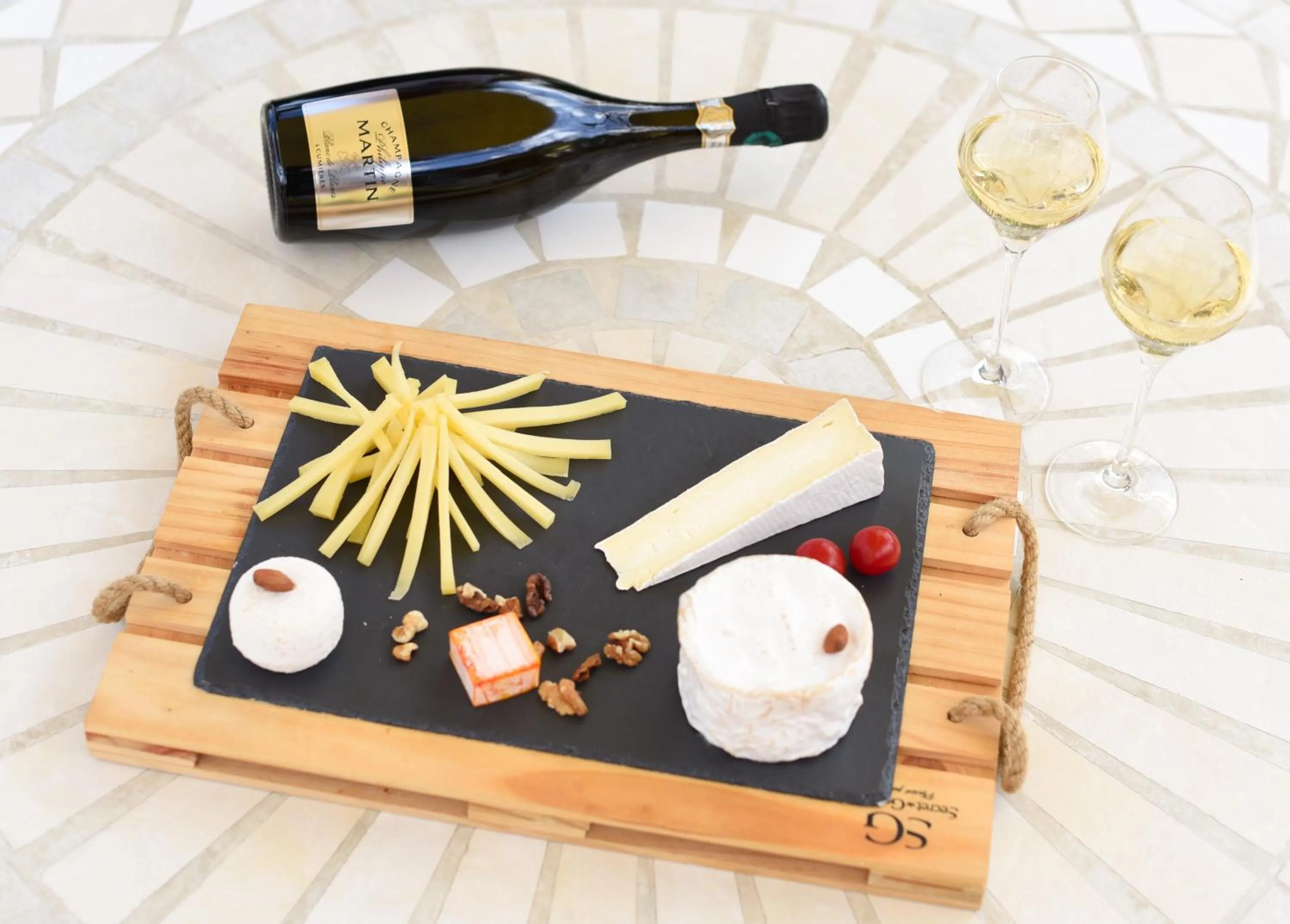 Food and drinks in Champagne Philippe Martin