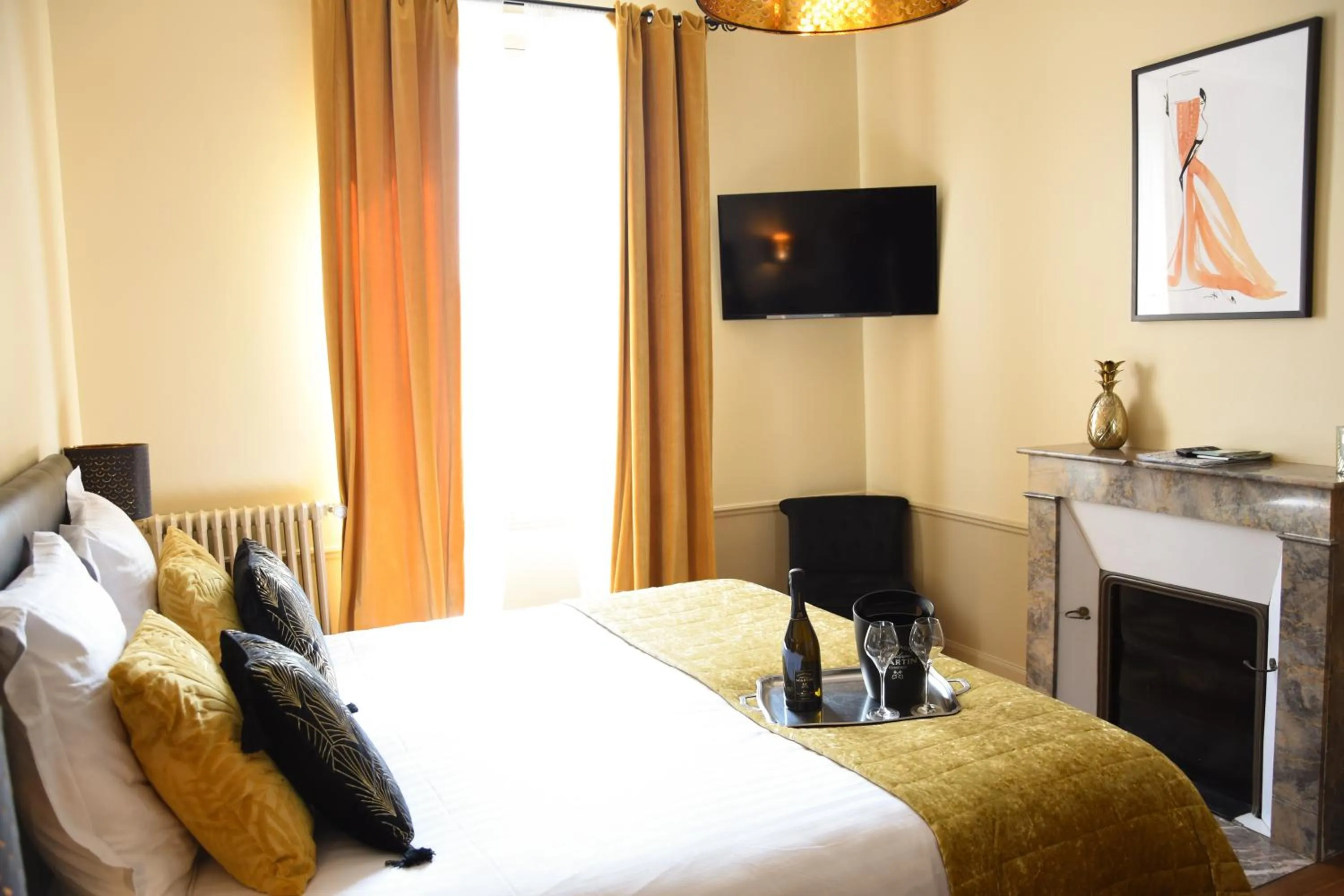 Bed in Champagne Philippe Martin