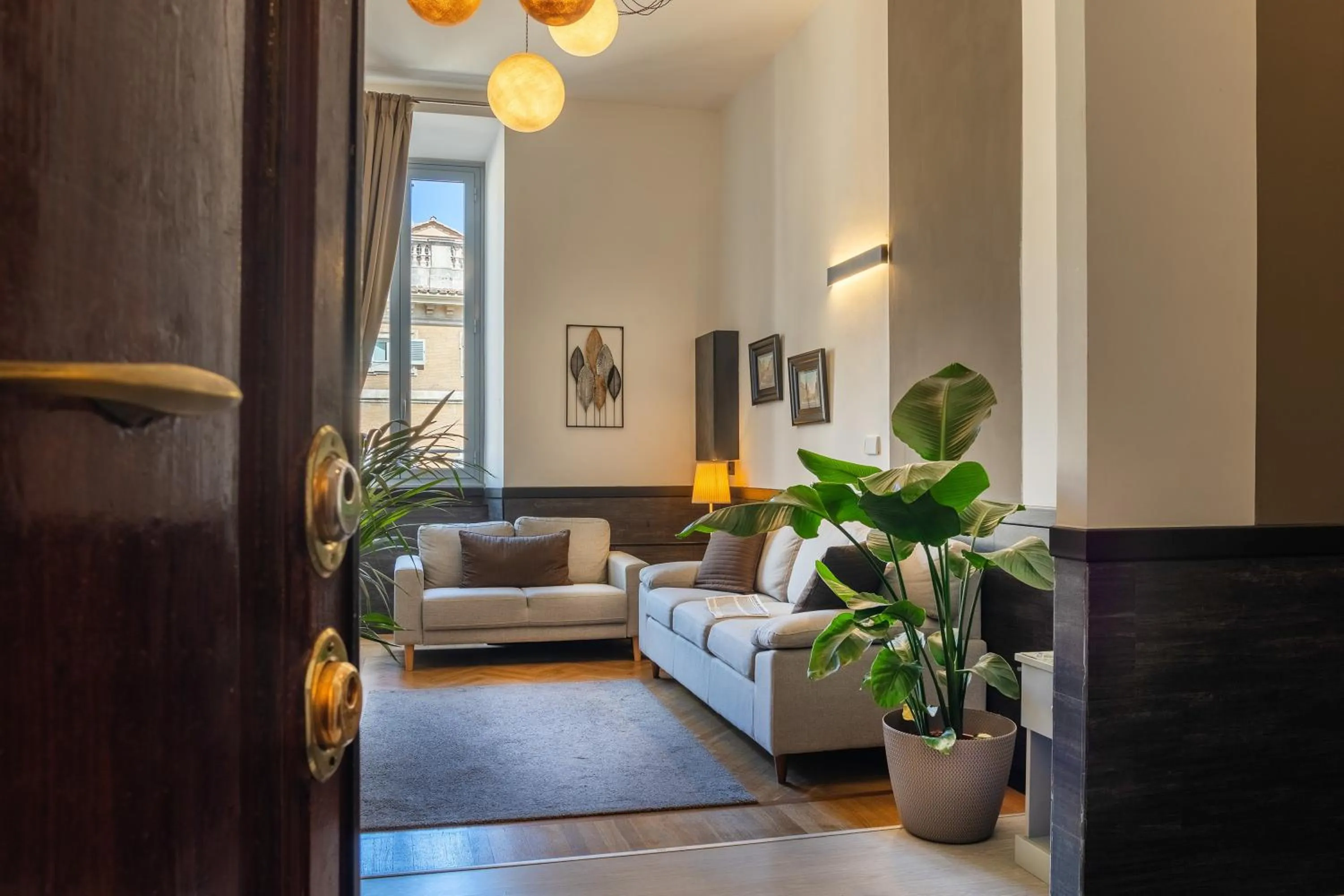 Lobby or reception in Domus Liberius - Rome