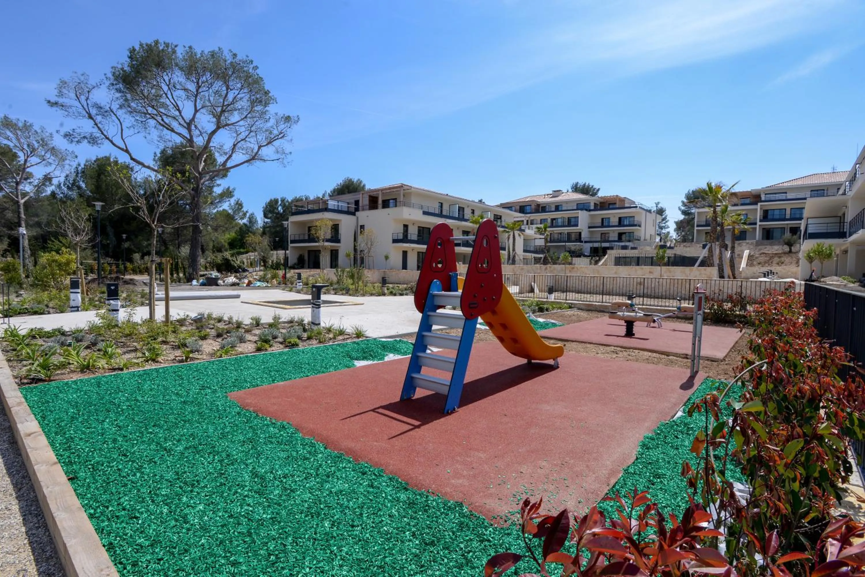 Children play ground in Evancy Les Jardins d'Azur - Vence