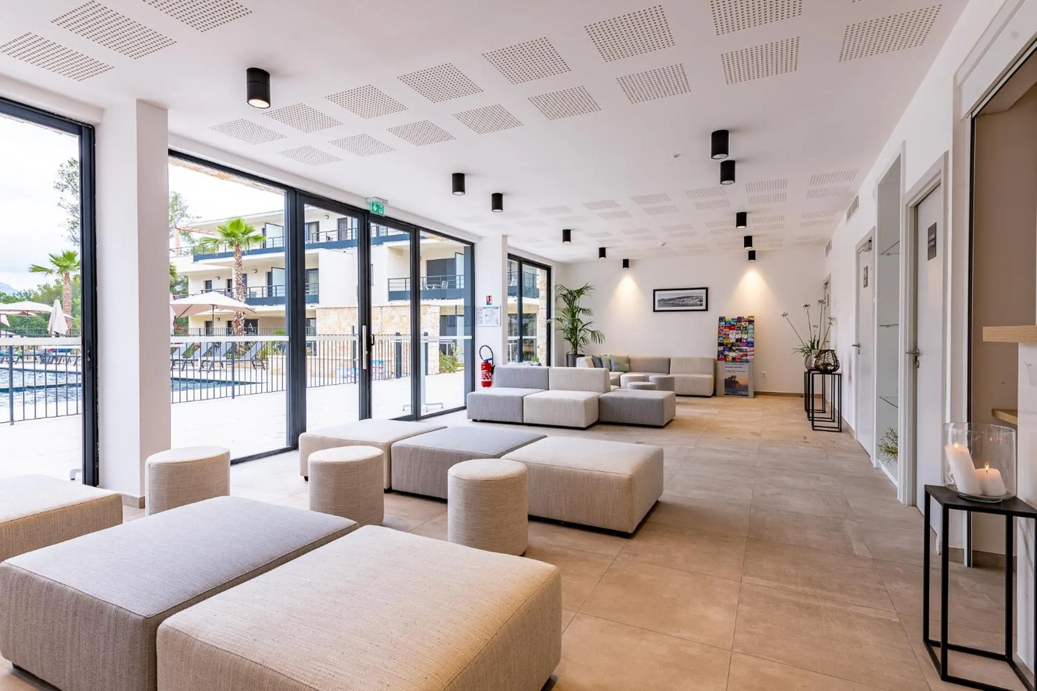 Lobby or reception in Evancy Les Jardins d'Azur - Vence