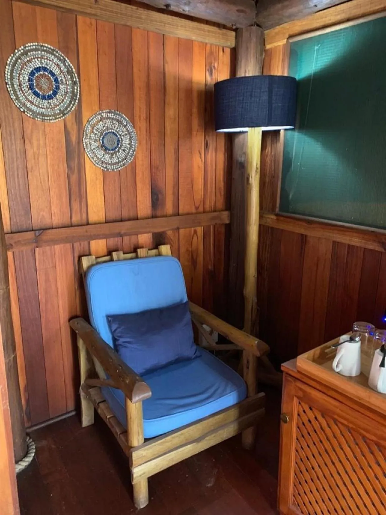 Seating area in Shayamoya Tiger Fishing and Game Lodge