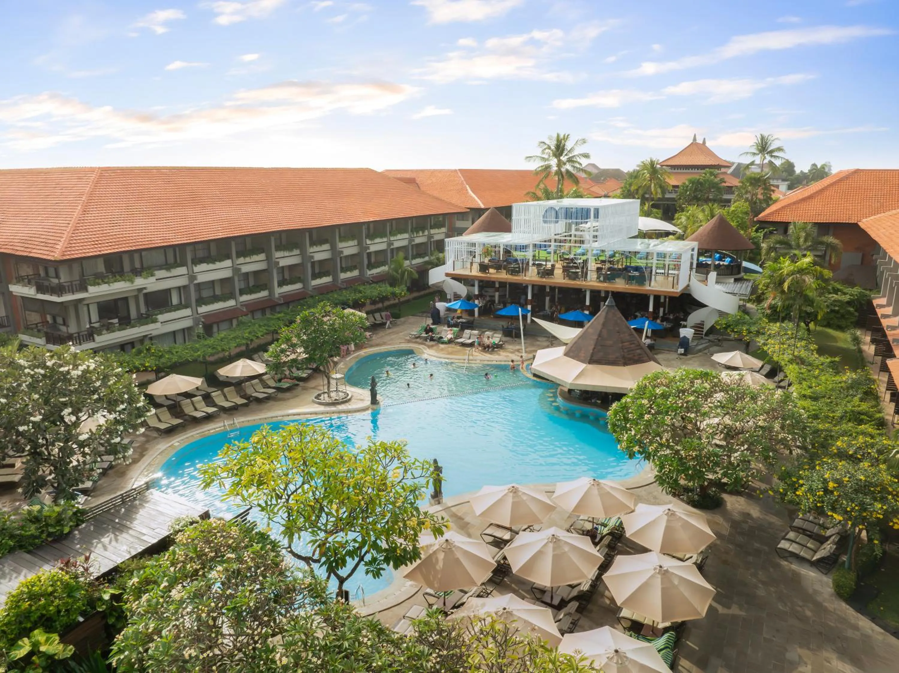 Property building in Bali Dynasty Resort