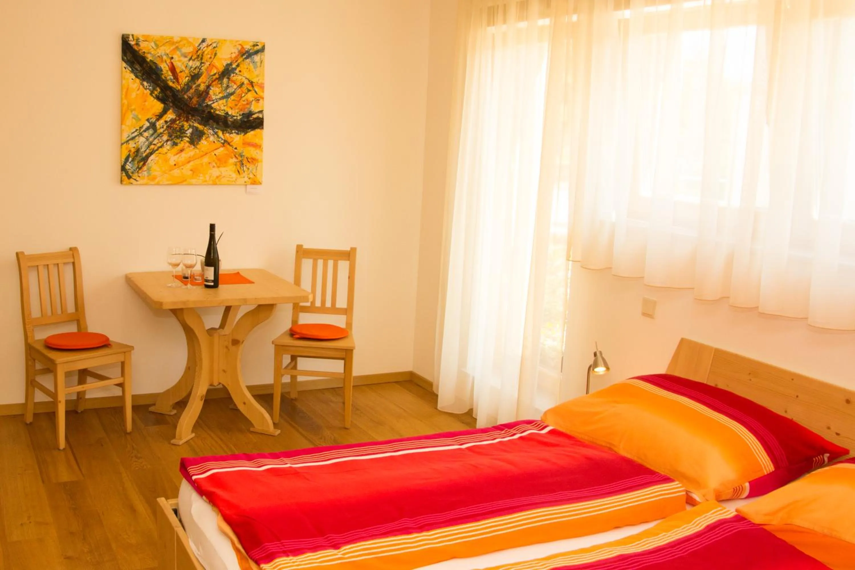 Photo of the whole room, Bed in Schmankerl und Gast