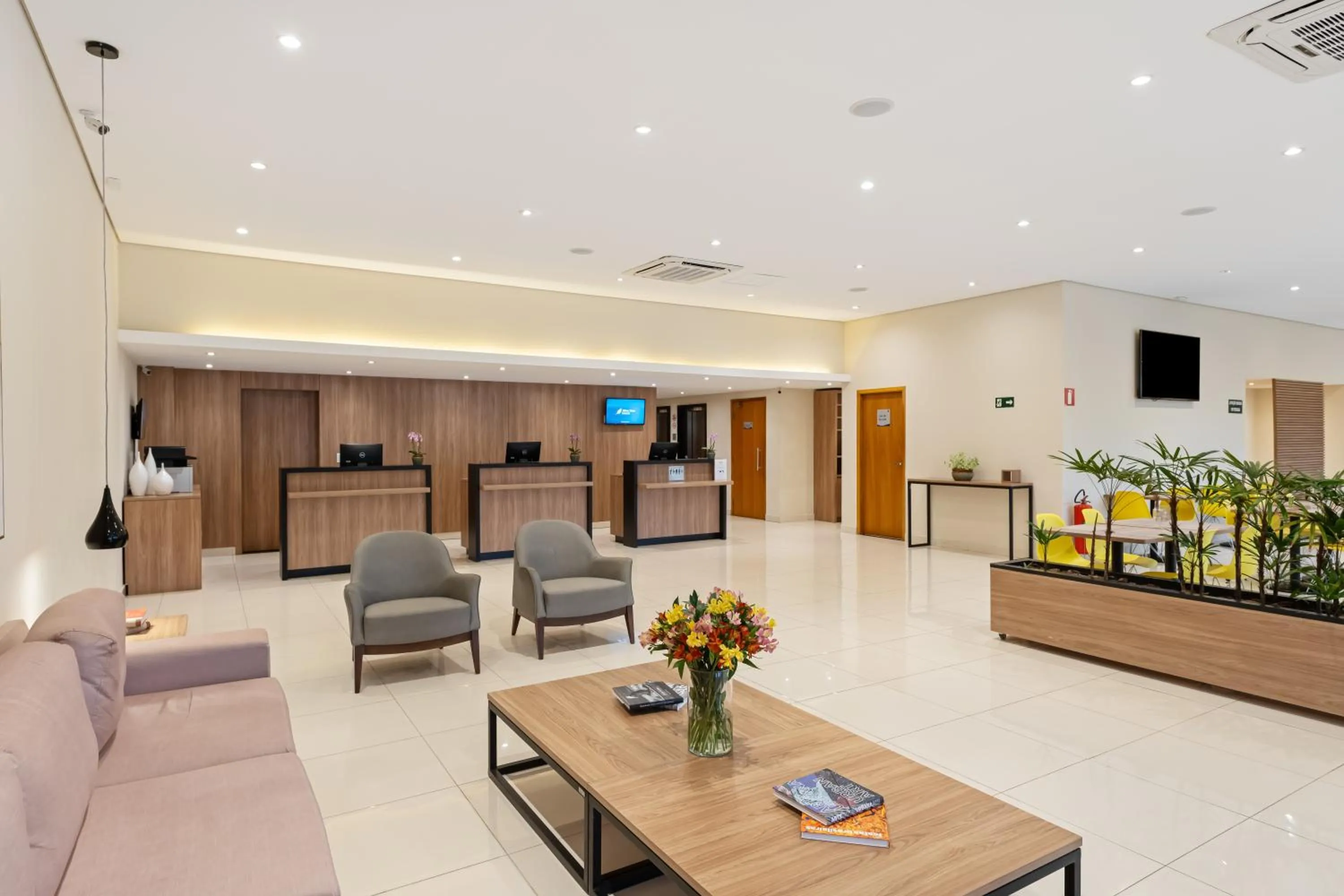 Lobby or reception in Blue Tree Towers Jaguariúna