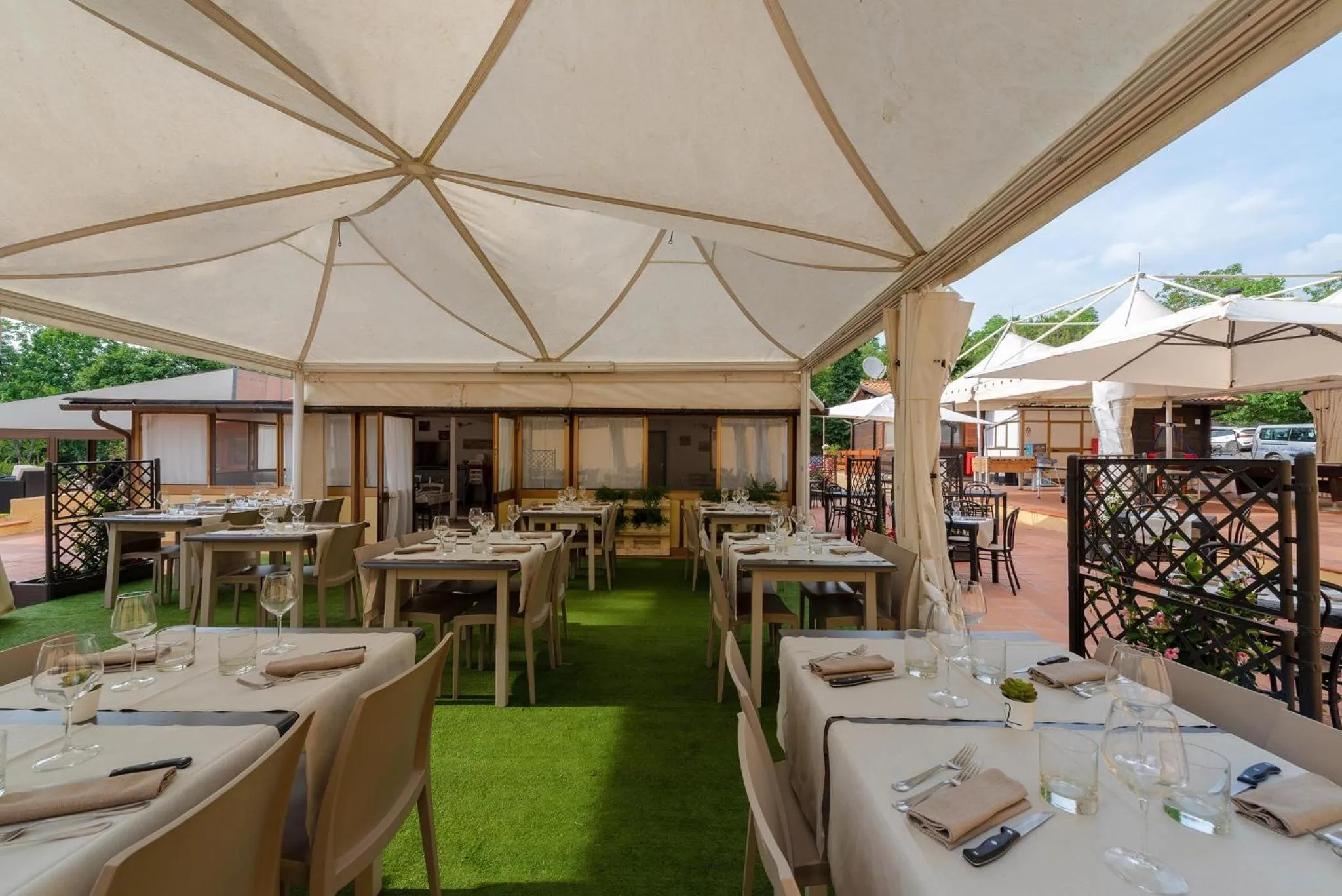 Restaurant/places to eat in Camping Village Mugello Verde