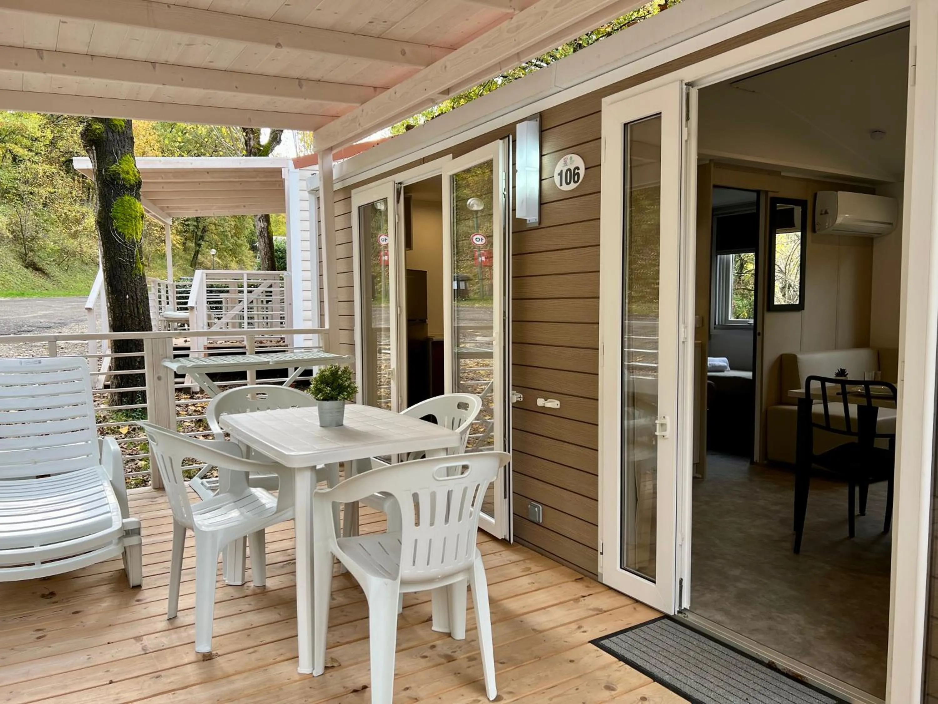 Patio in Camping Village Mugello Verde