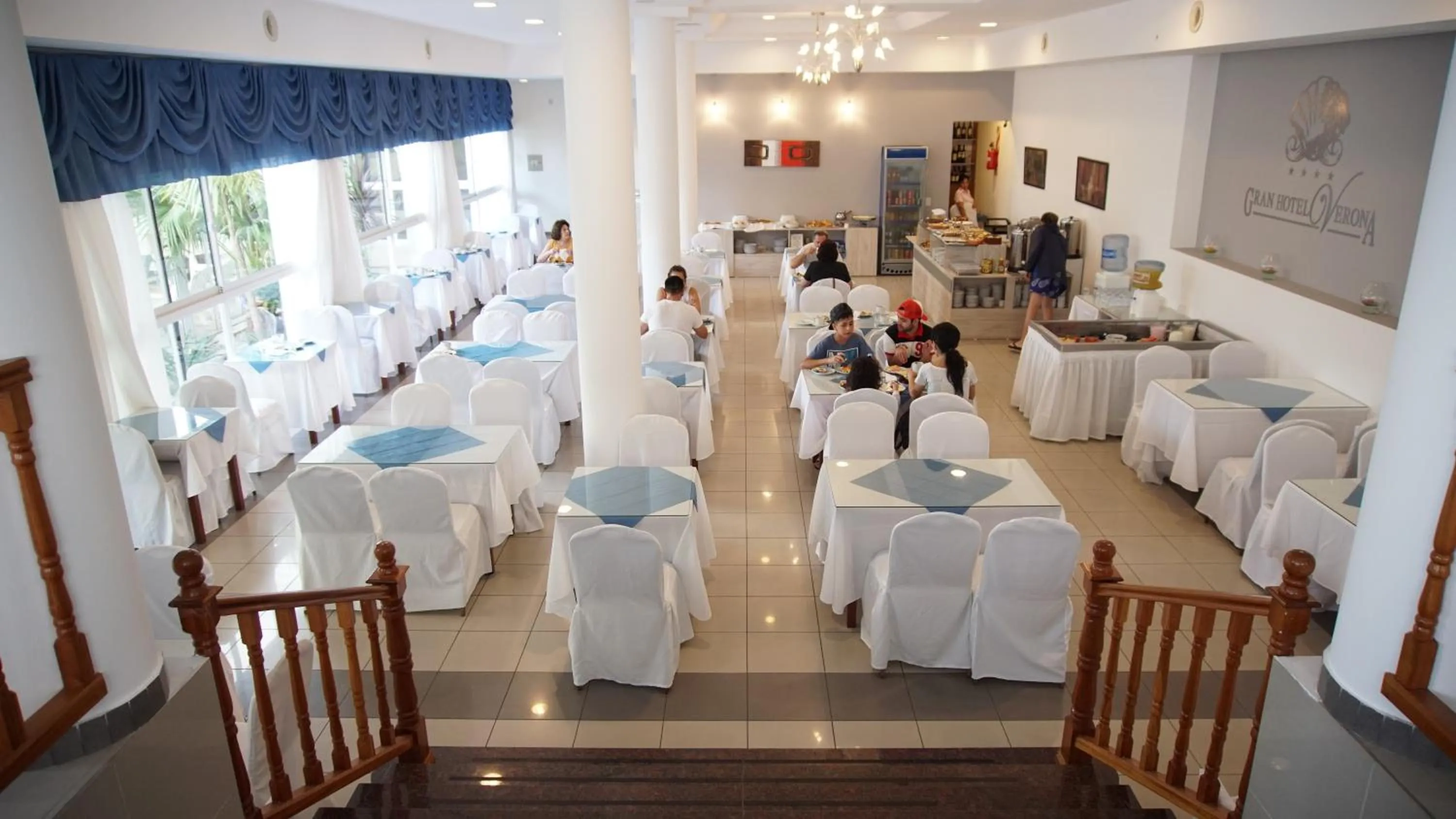 American breakfast in Gran Hotel Verona