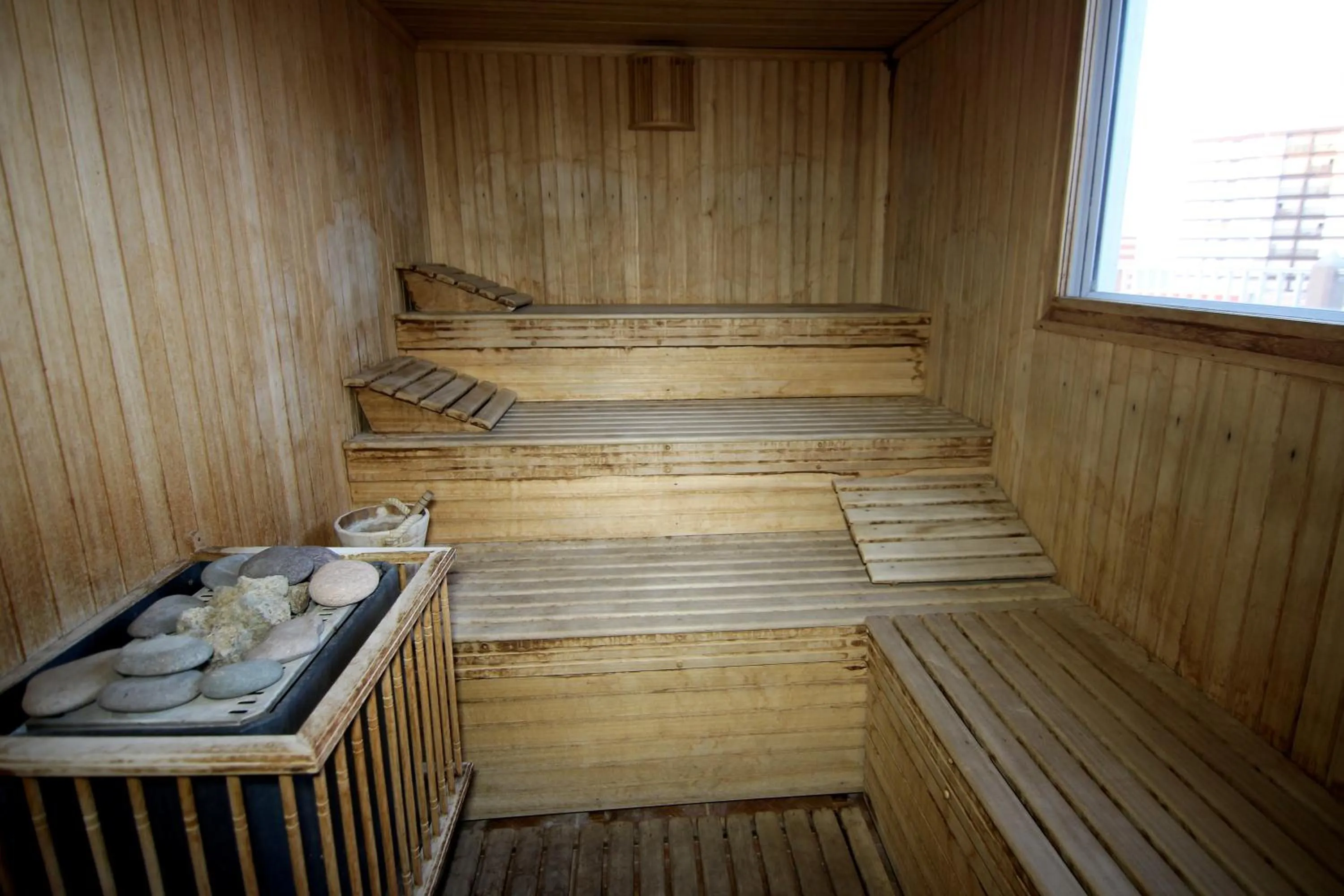 Sauna in Gran Hotel Verona