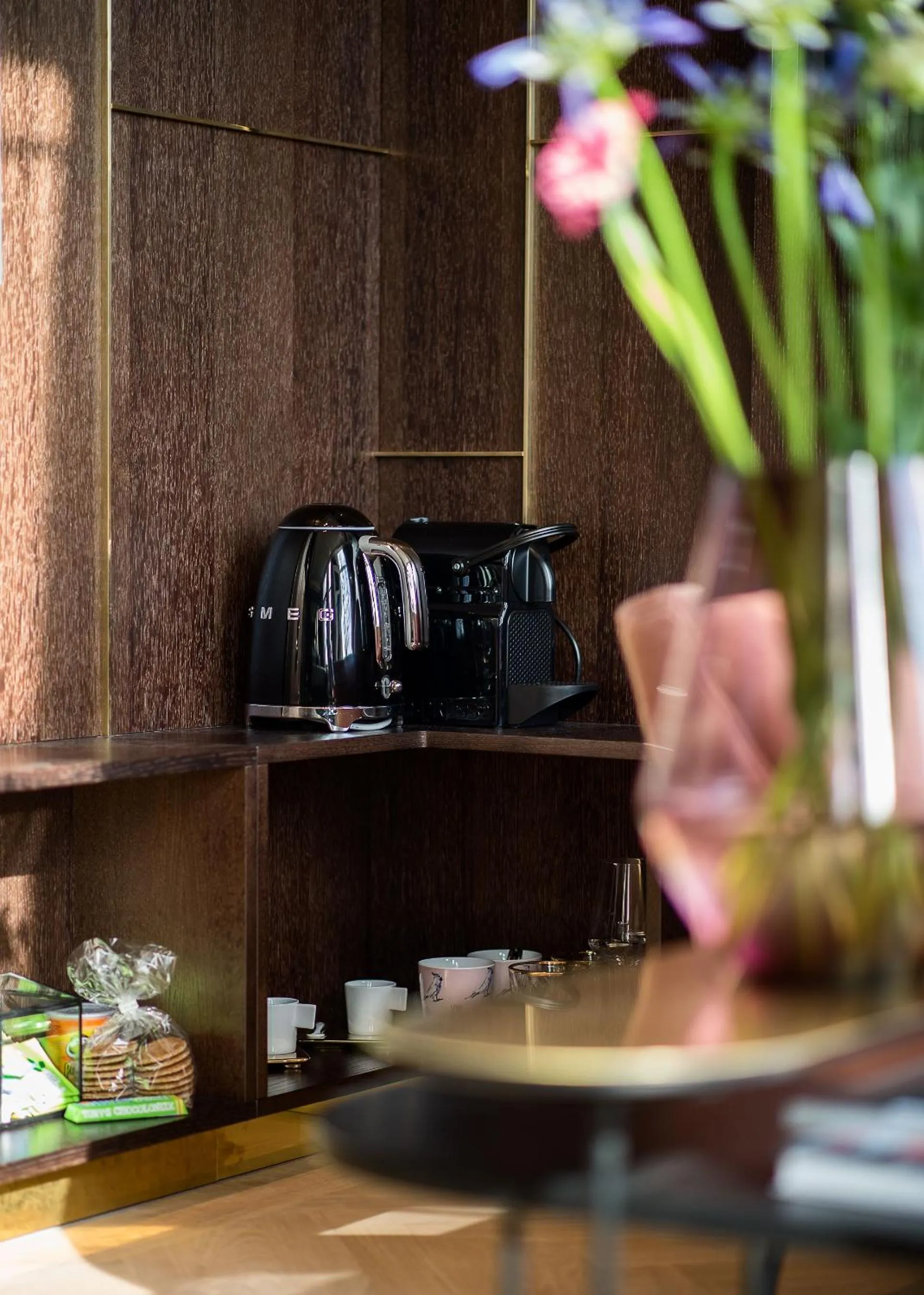 Food and drinks in Spinoza Suites