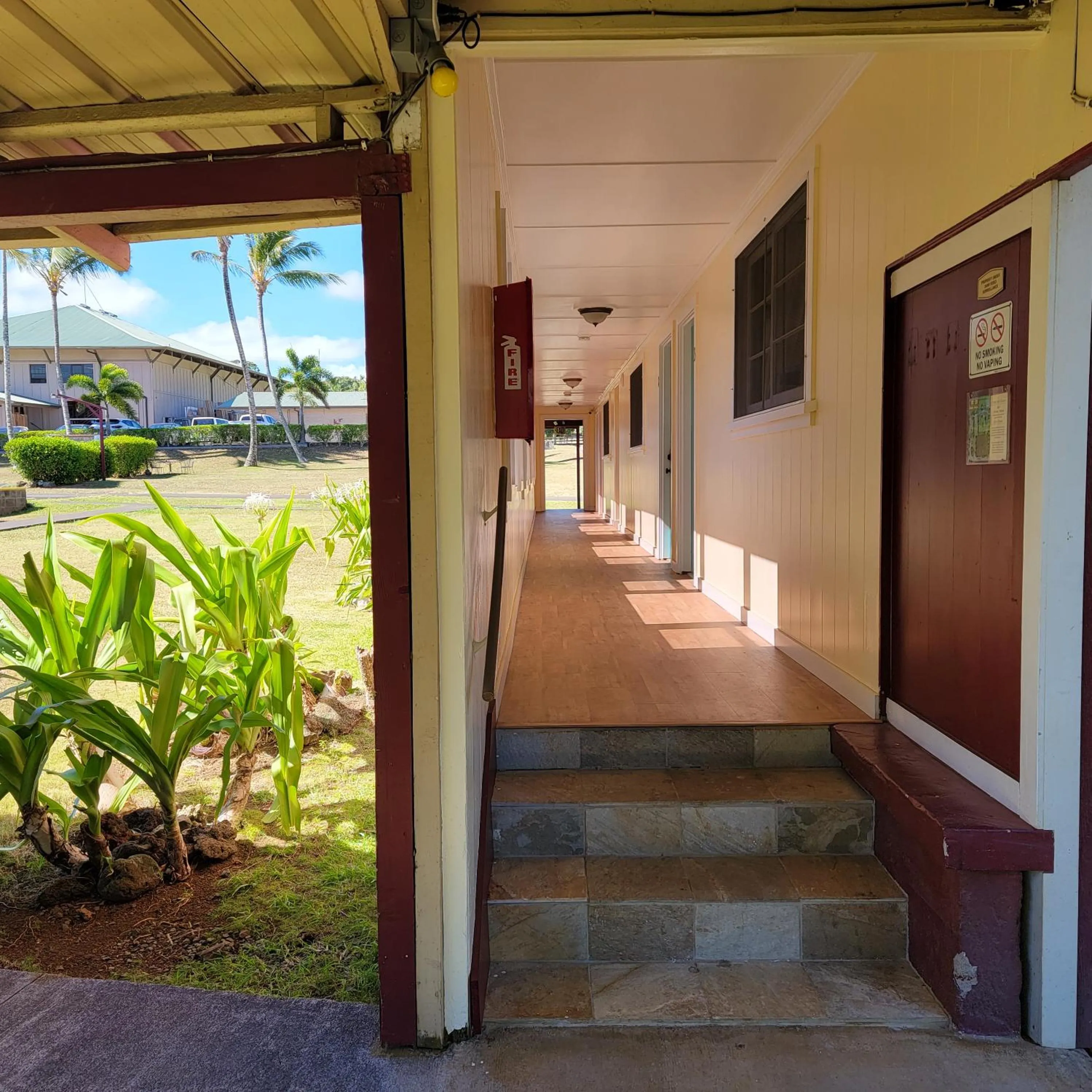 Property building in Kohala Village INN