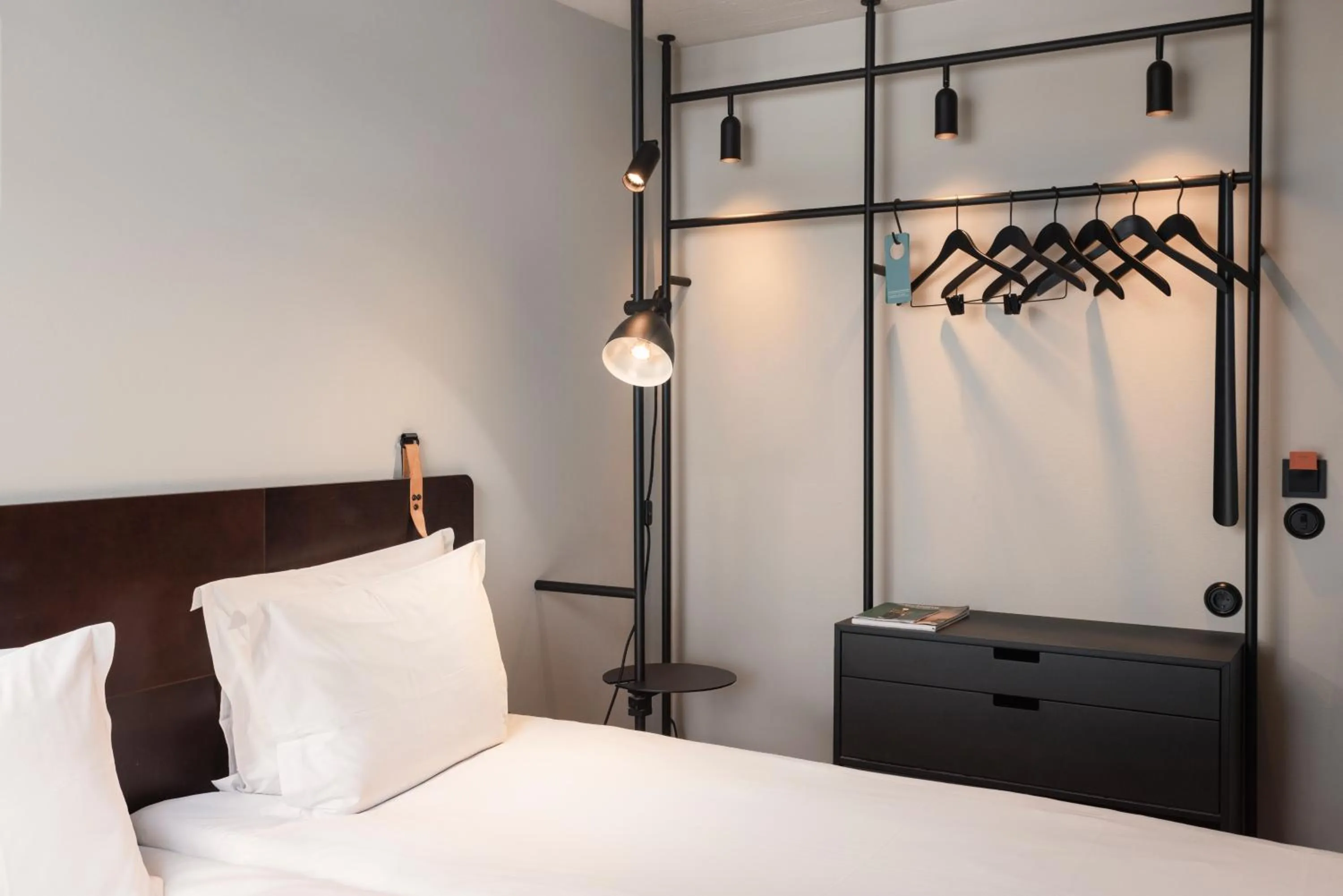 Bed in Blique by Nobis, Stockholm, a Member of Design Hotels™
