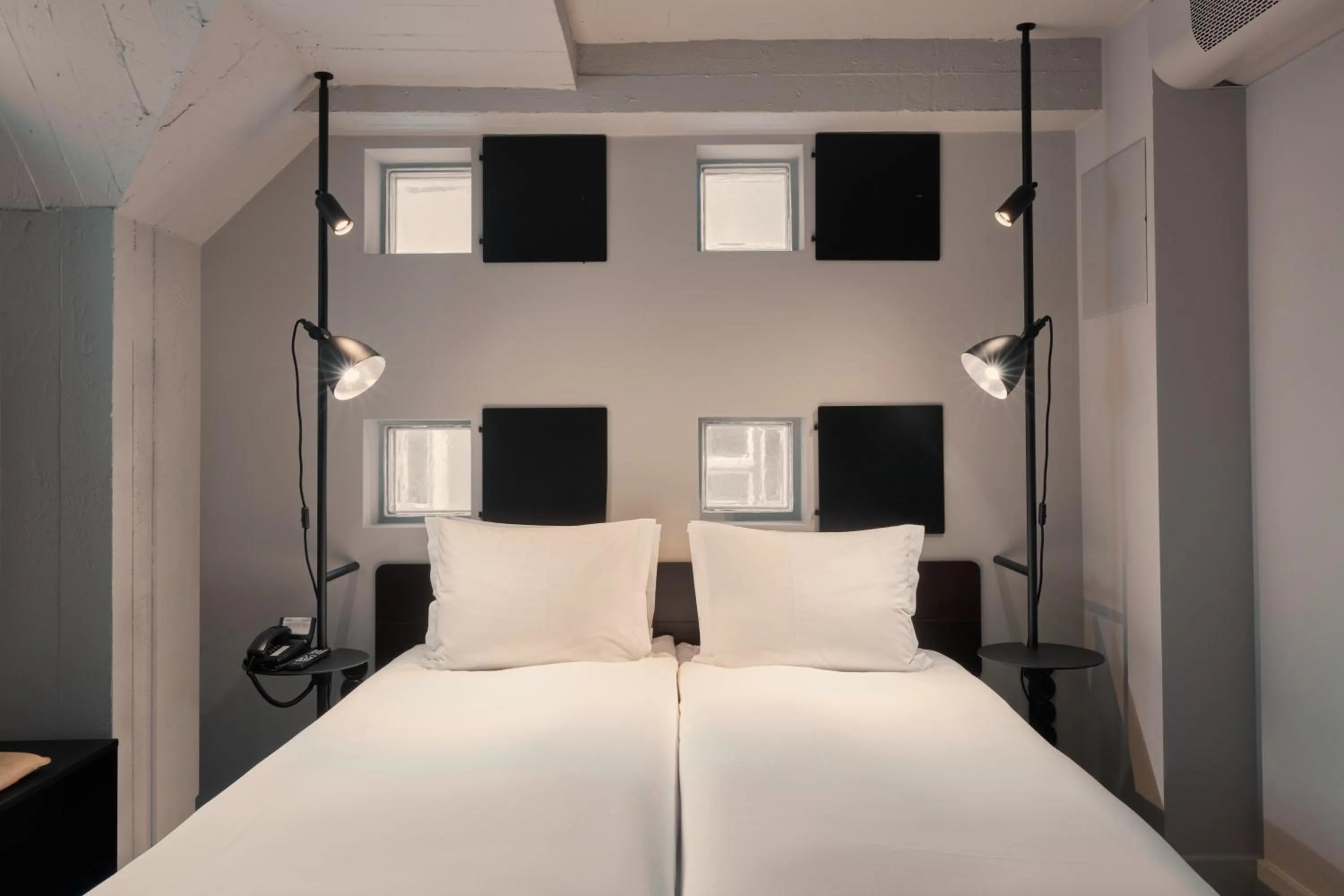 Bed in Blique by Nobis, Stockholm, a Member of Design Hotels™