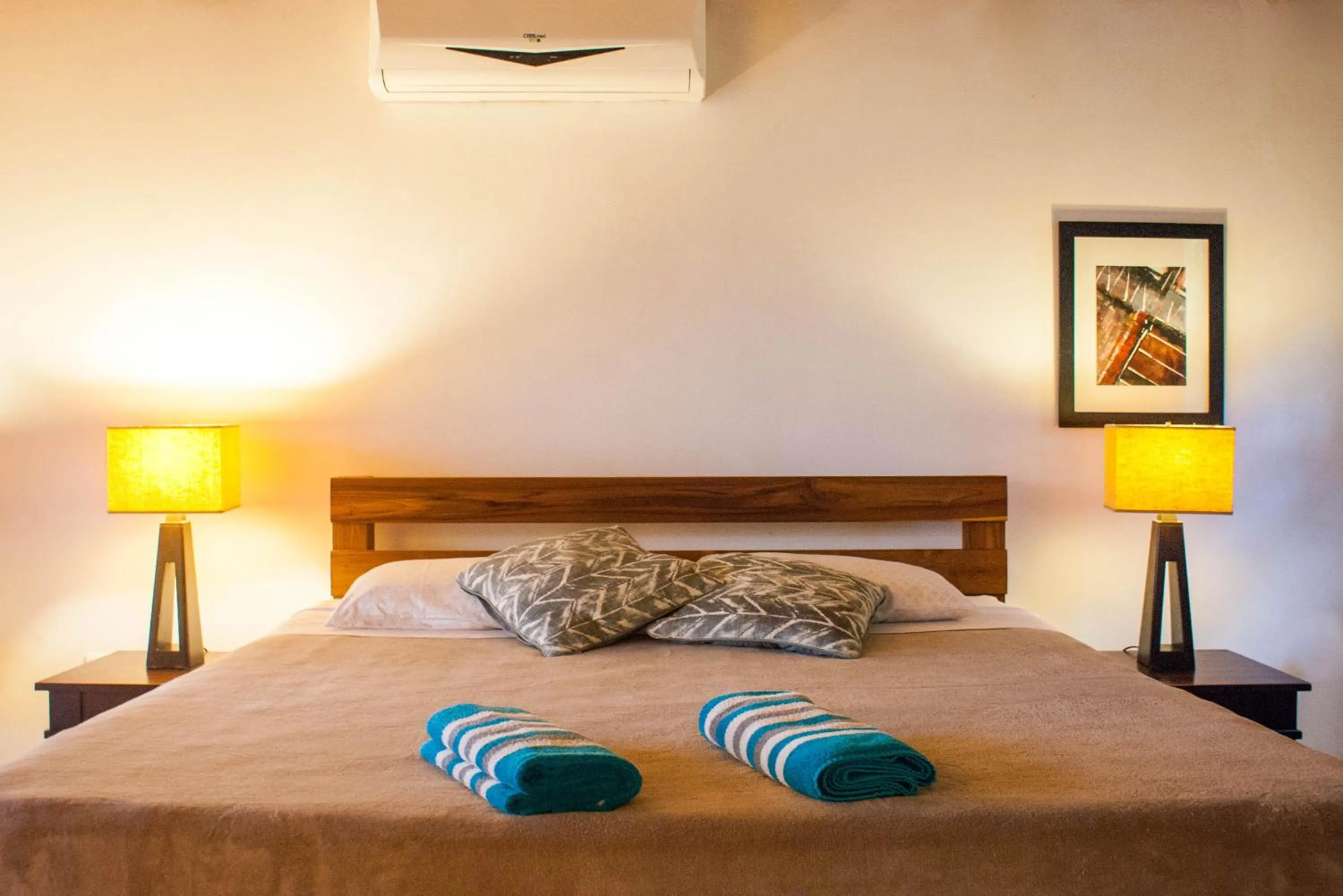 Bed in Lodge Margouillat