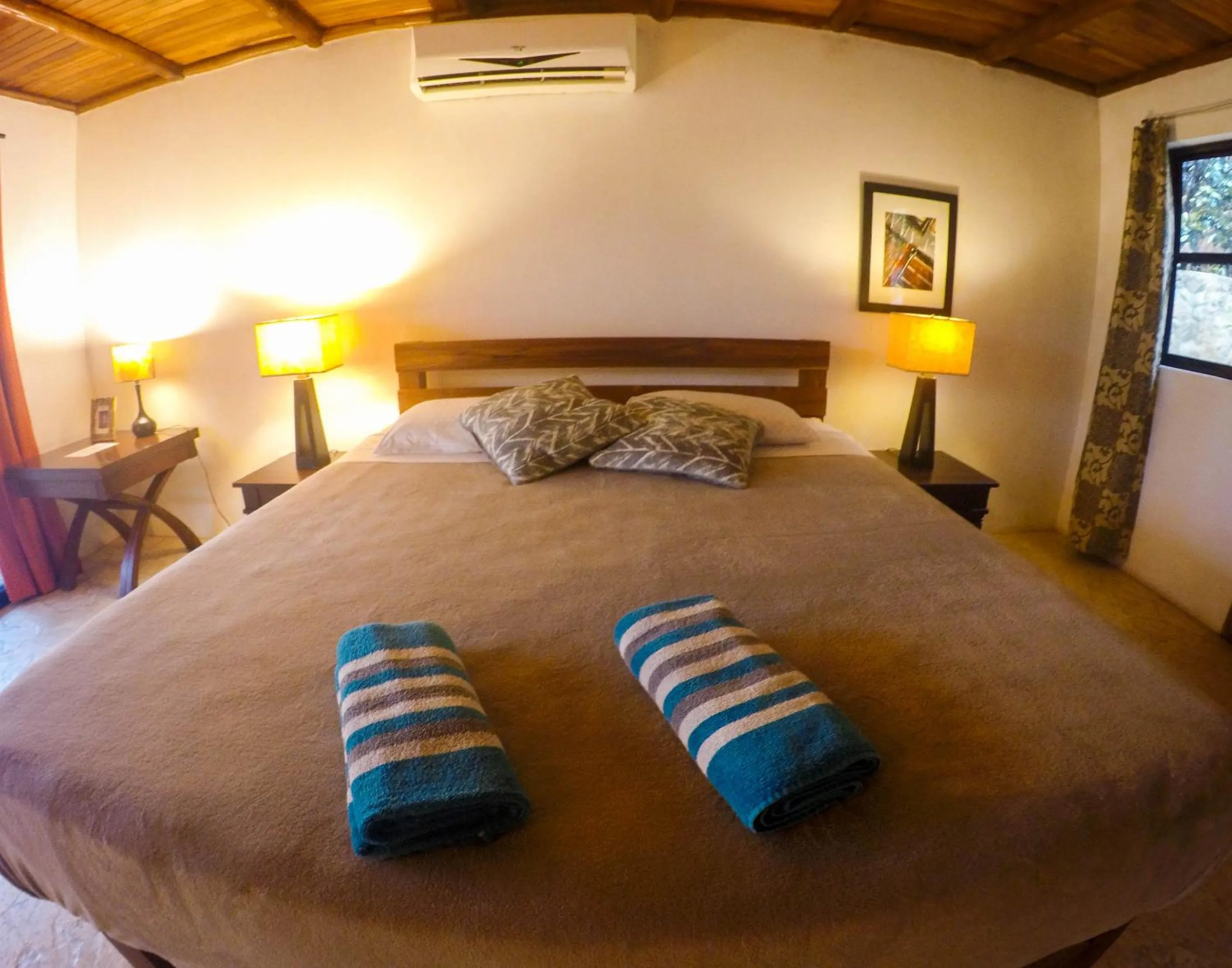 Bed in Lodge Margouillat