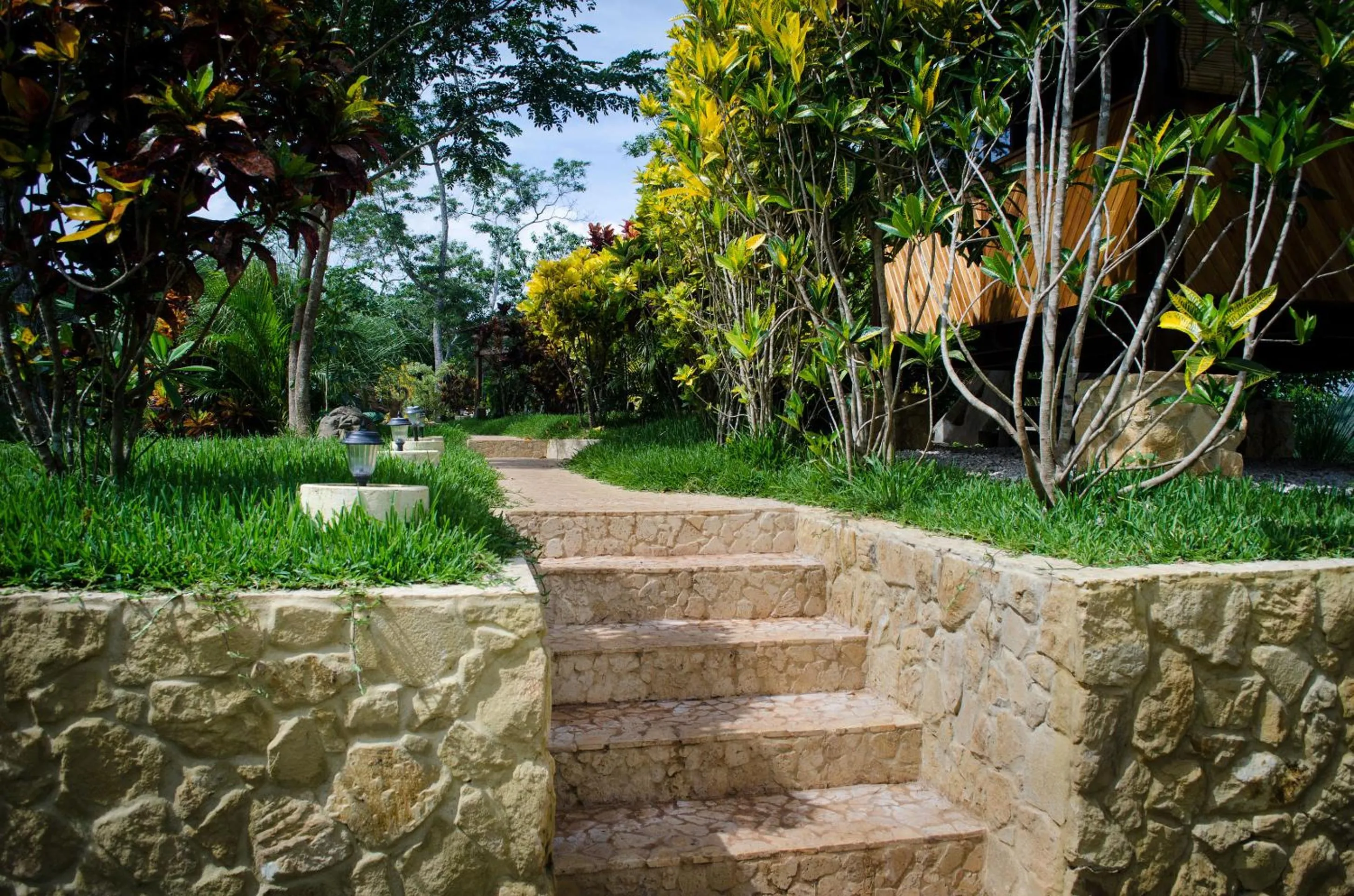 Garden in Lodge Margouillat