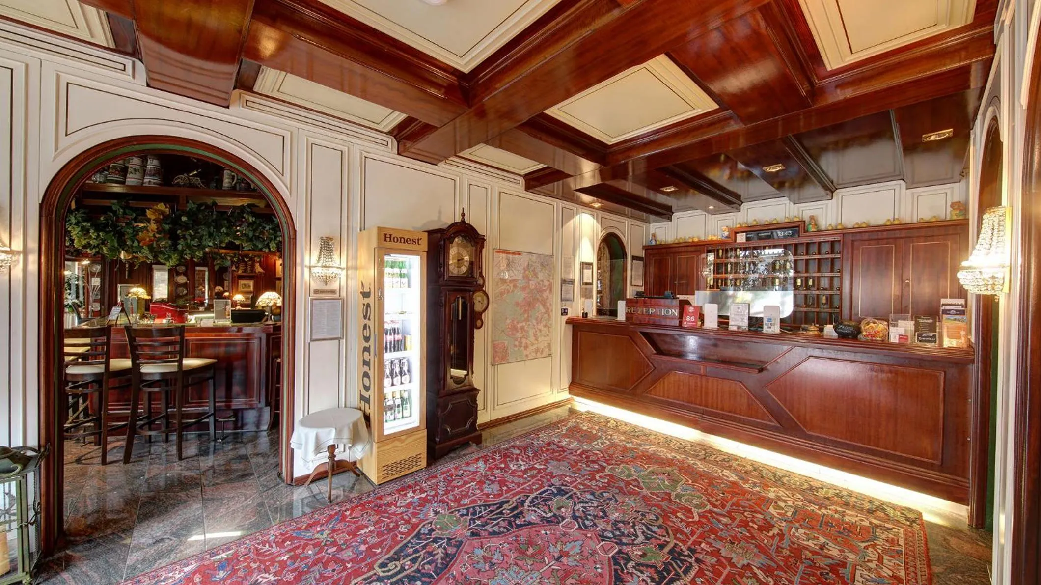 Lobby or reception in Hotel Spahr