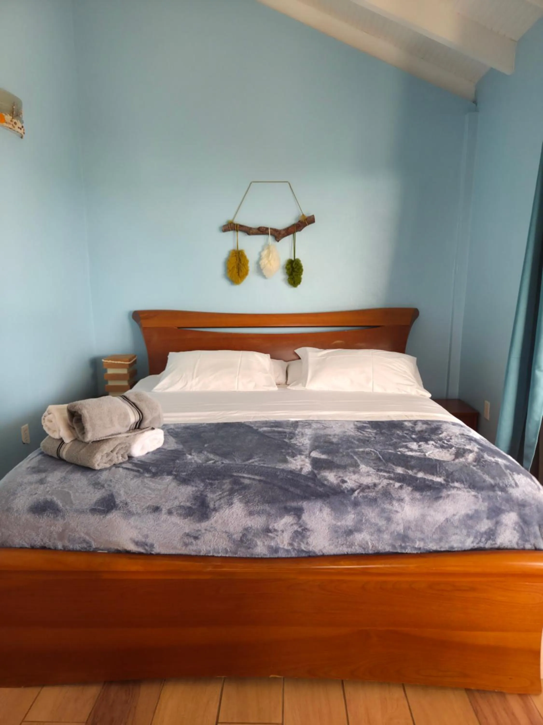 Bed in Nos Krusero Apartments