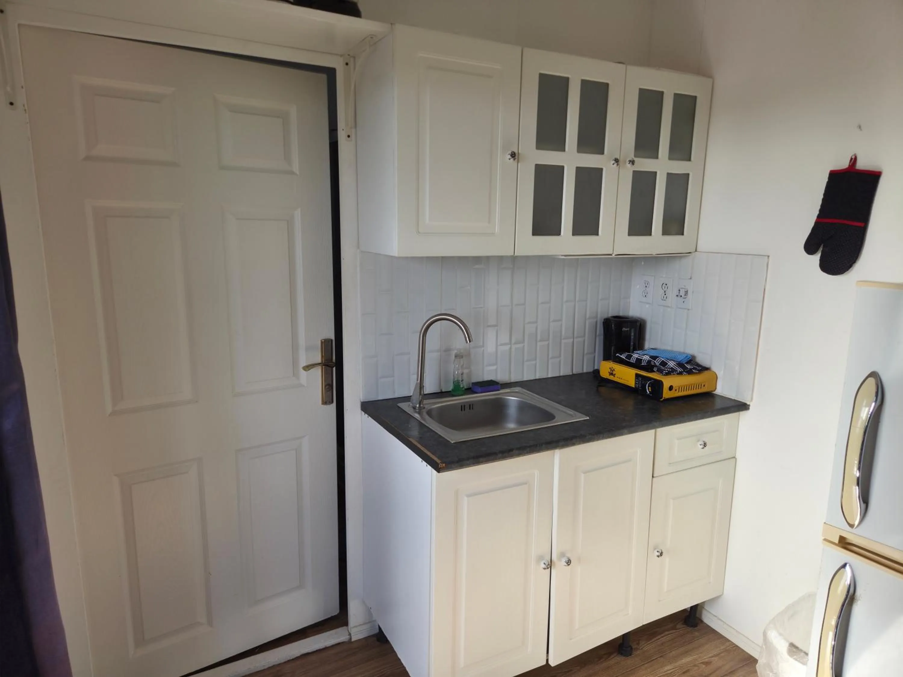 Kitchen or kitchenette in Nos Krusero Apartments