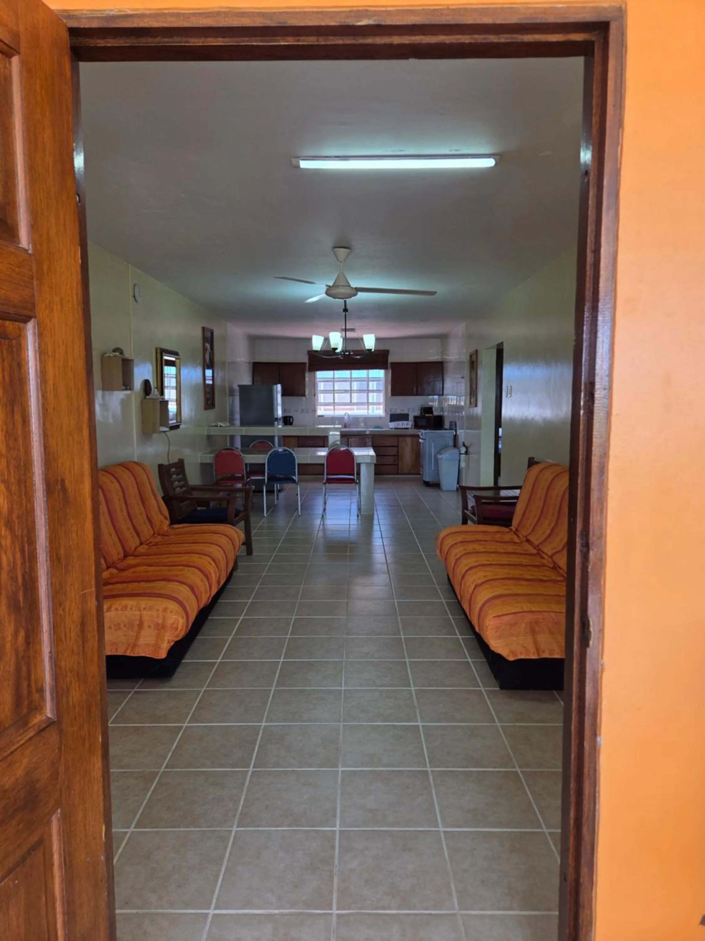 Kitchen or kitchenette in Nos Krusero Apartments