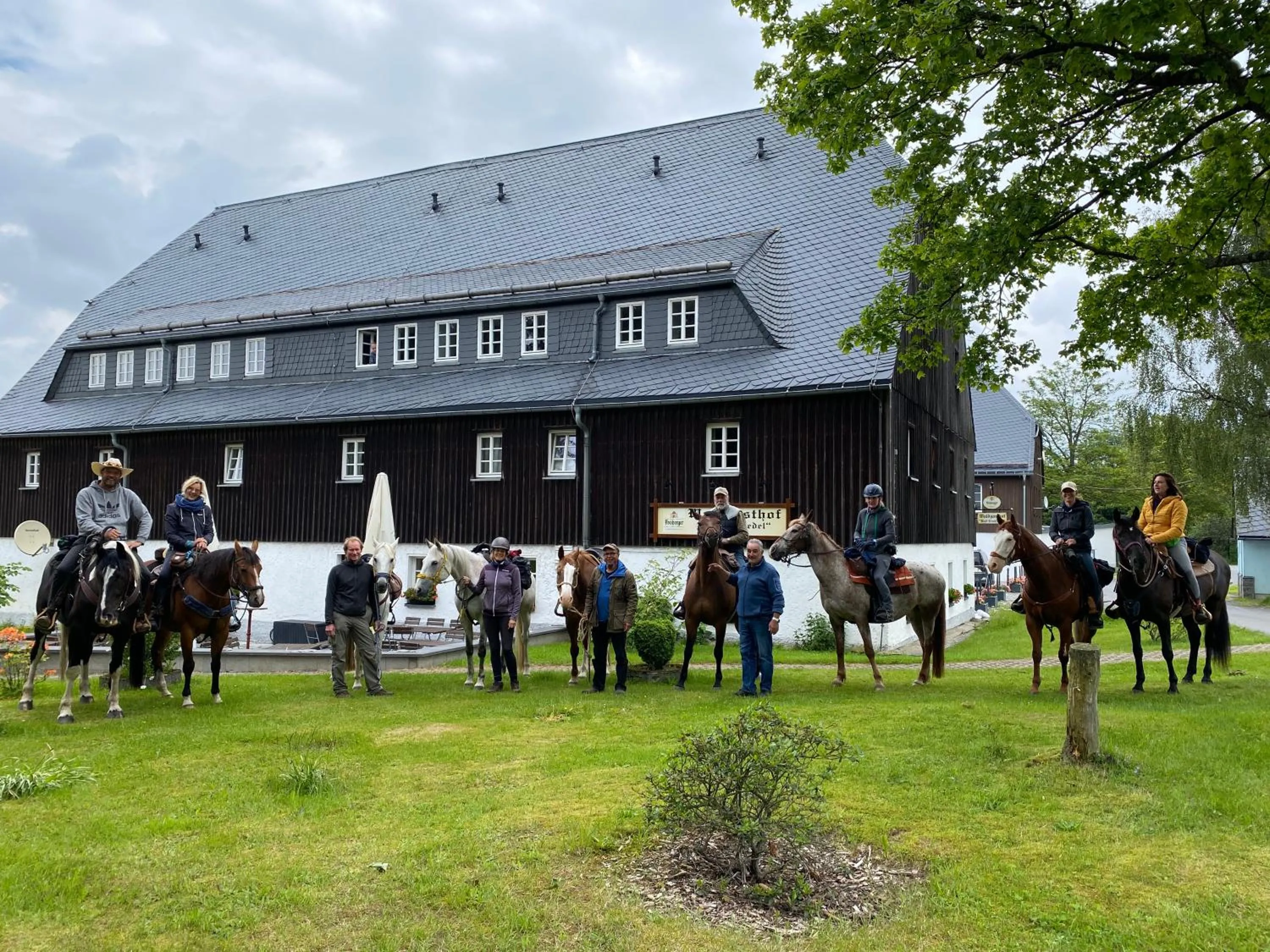 Property building in Waldgasthof Bad Einsiedel