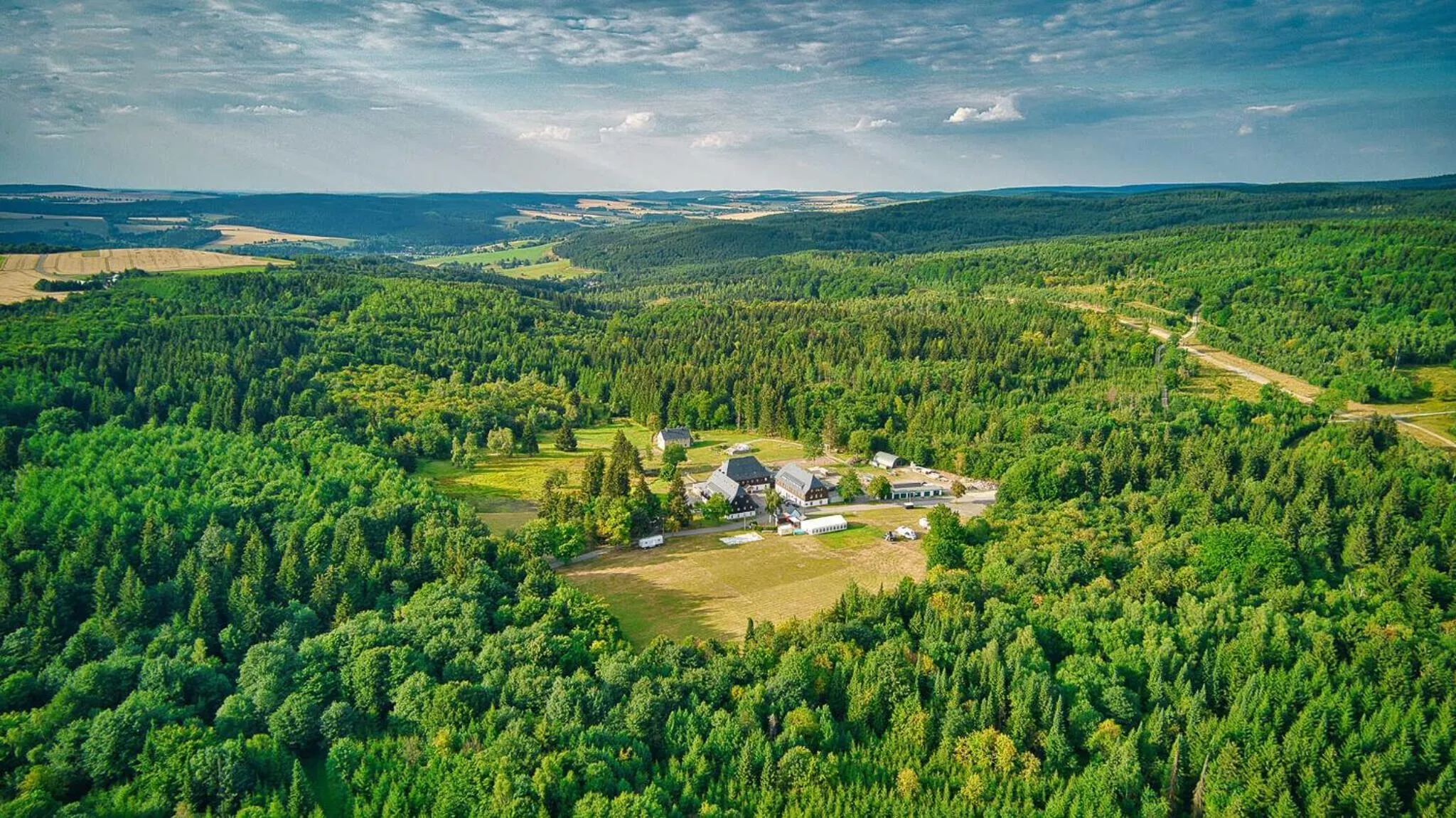 Property building in Waldgasthof Bad Einsiedel