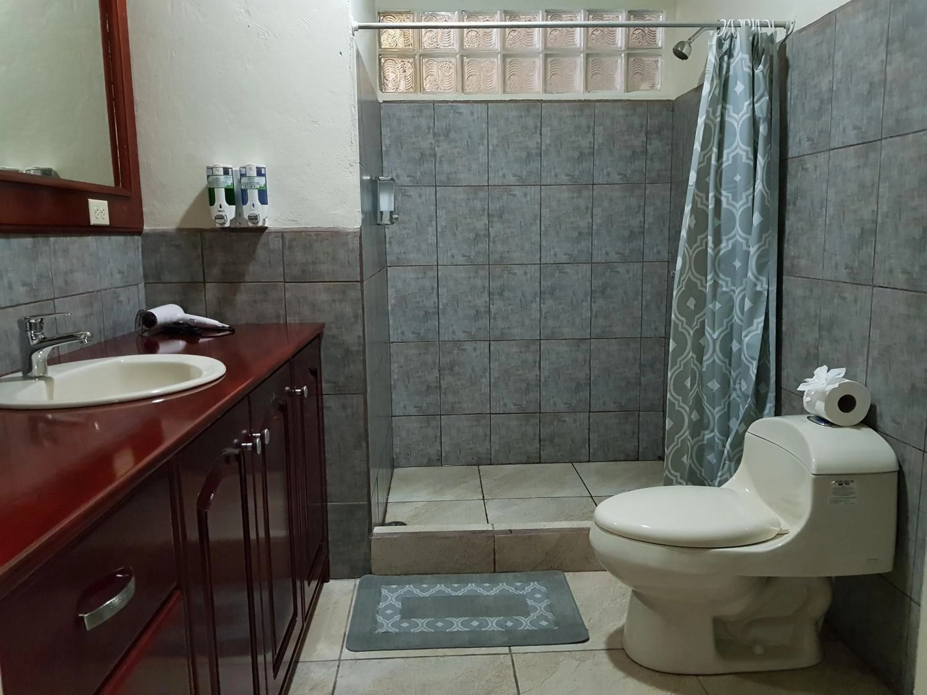 Shower in Banana Bay Marina