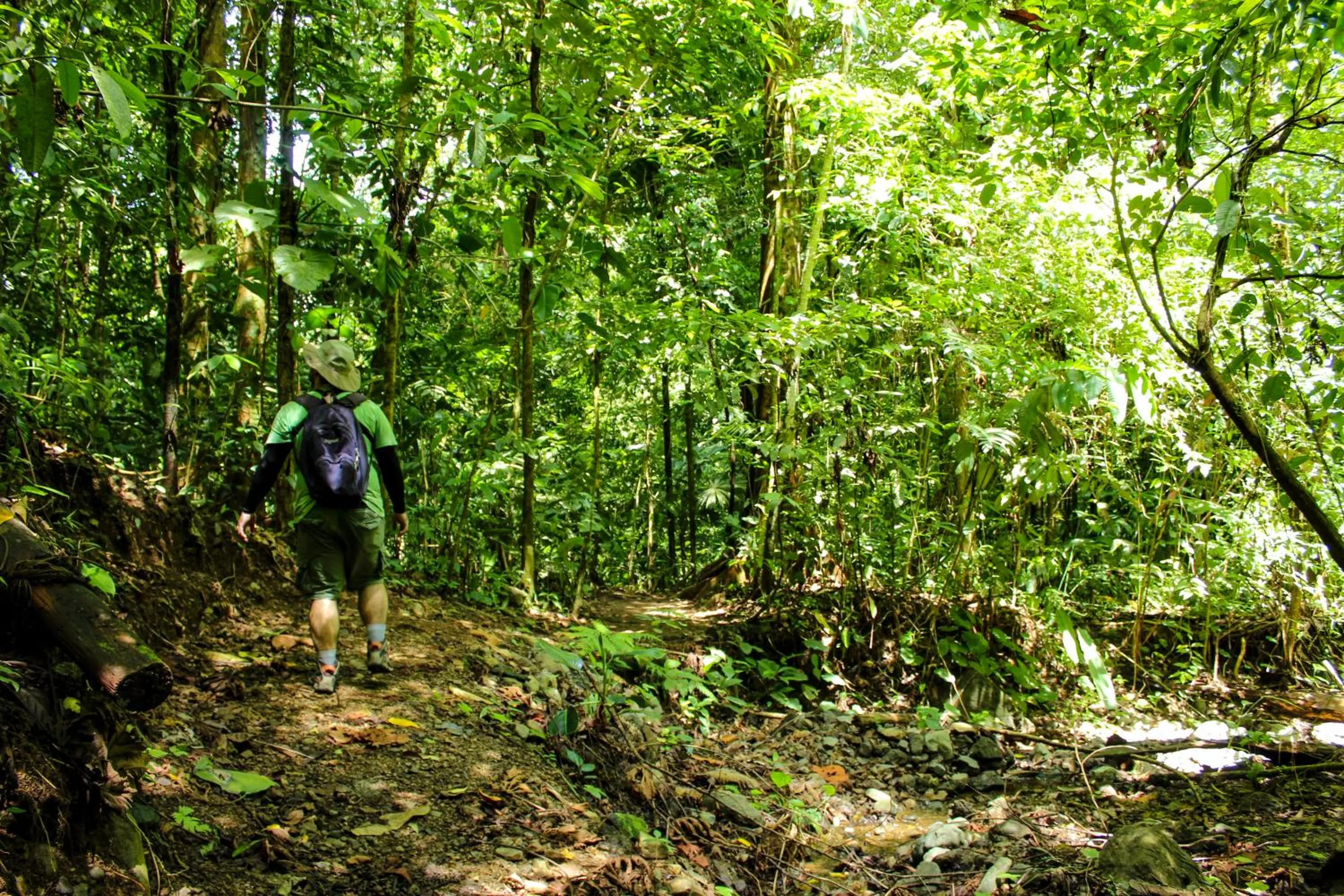 Hiking in Banana Bay Marina