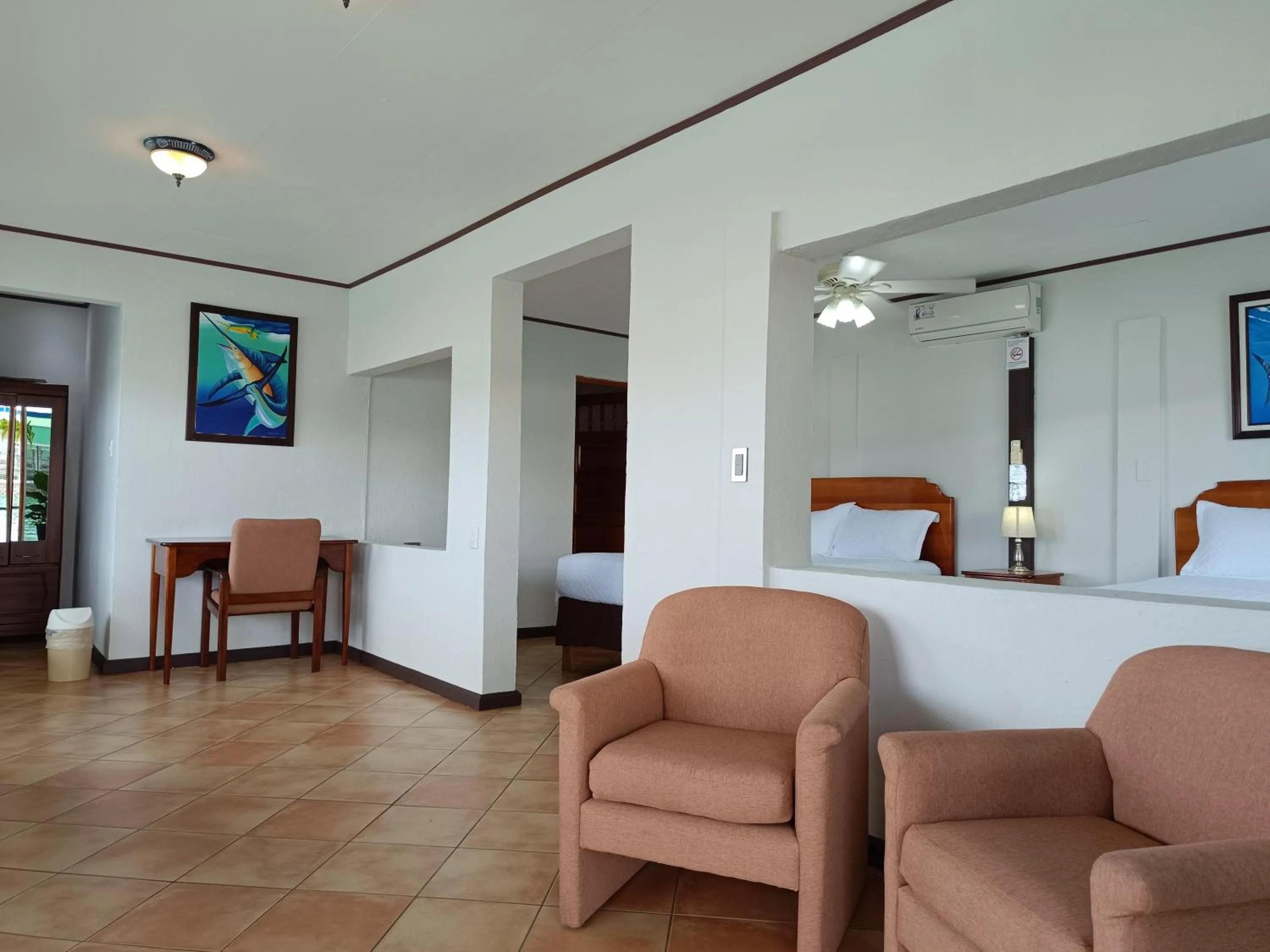 Bed in Banana Bay Marina