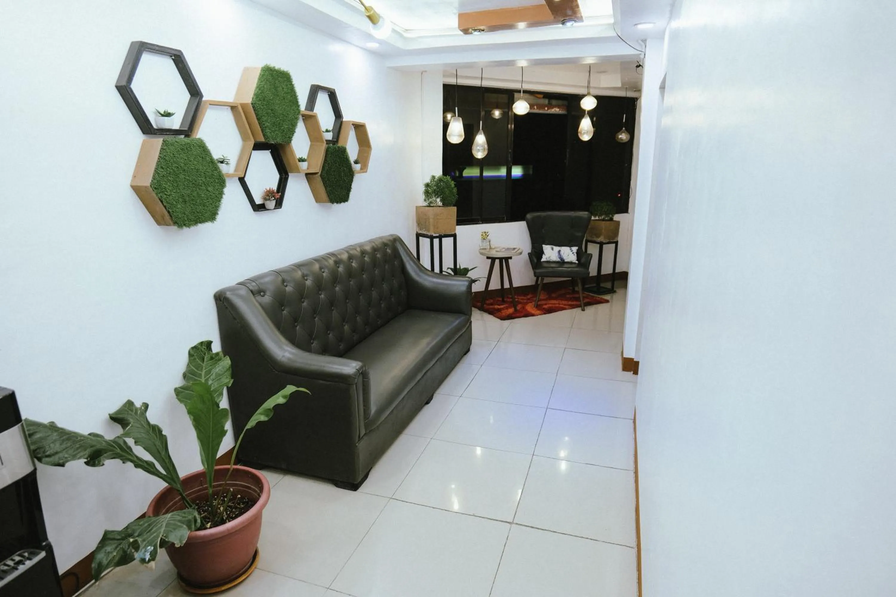 Seating area in Boracay Grace Hotel